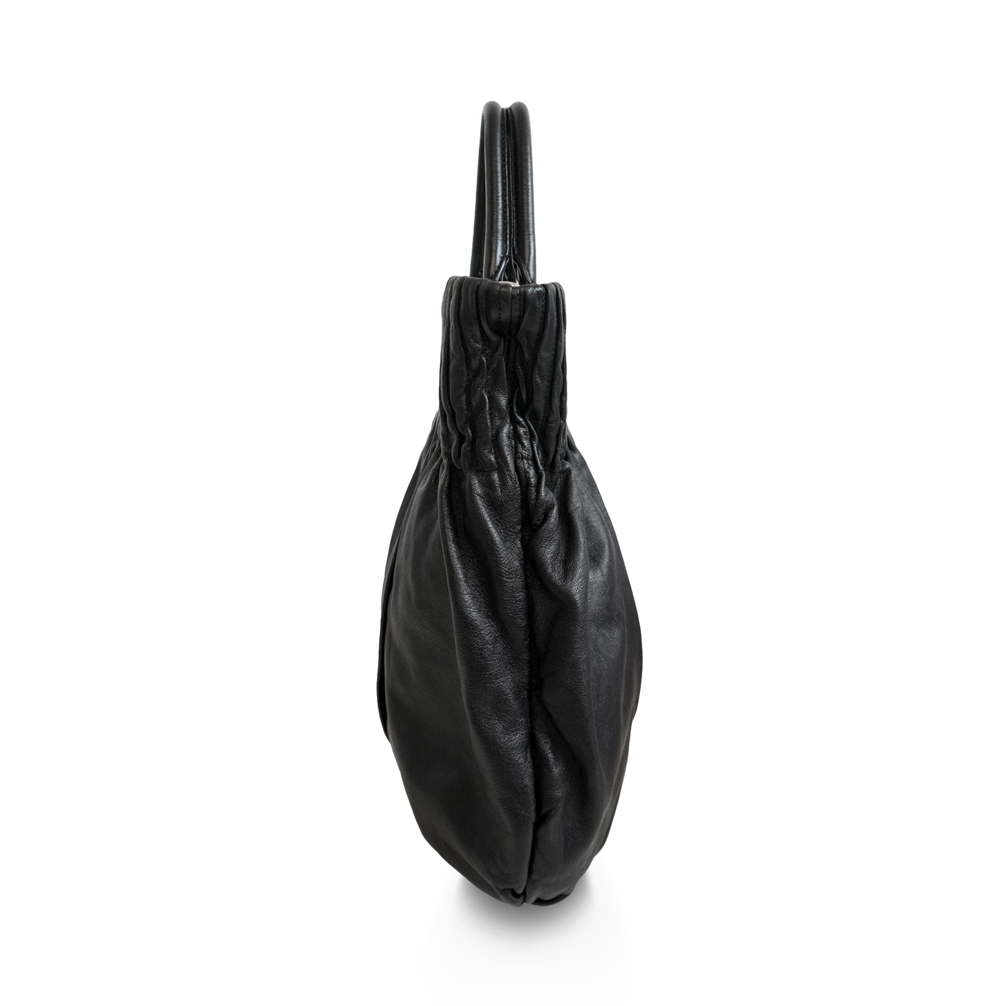 Prada Nappa Leather Hobo Bag