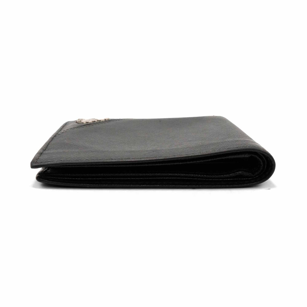 Prada Saffiano Leather Bi-Fold Wallet