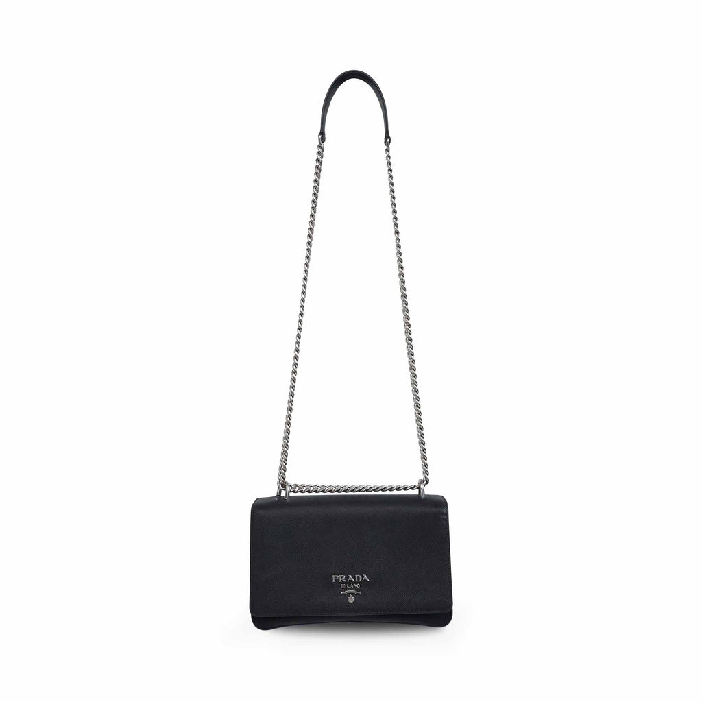 Prada Saffiano Flap Crossbody Bag