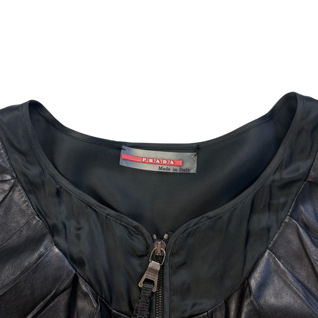 Prada Cropped Bomber Jacket - Women's 42