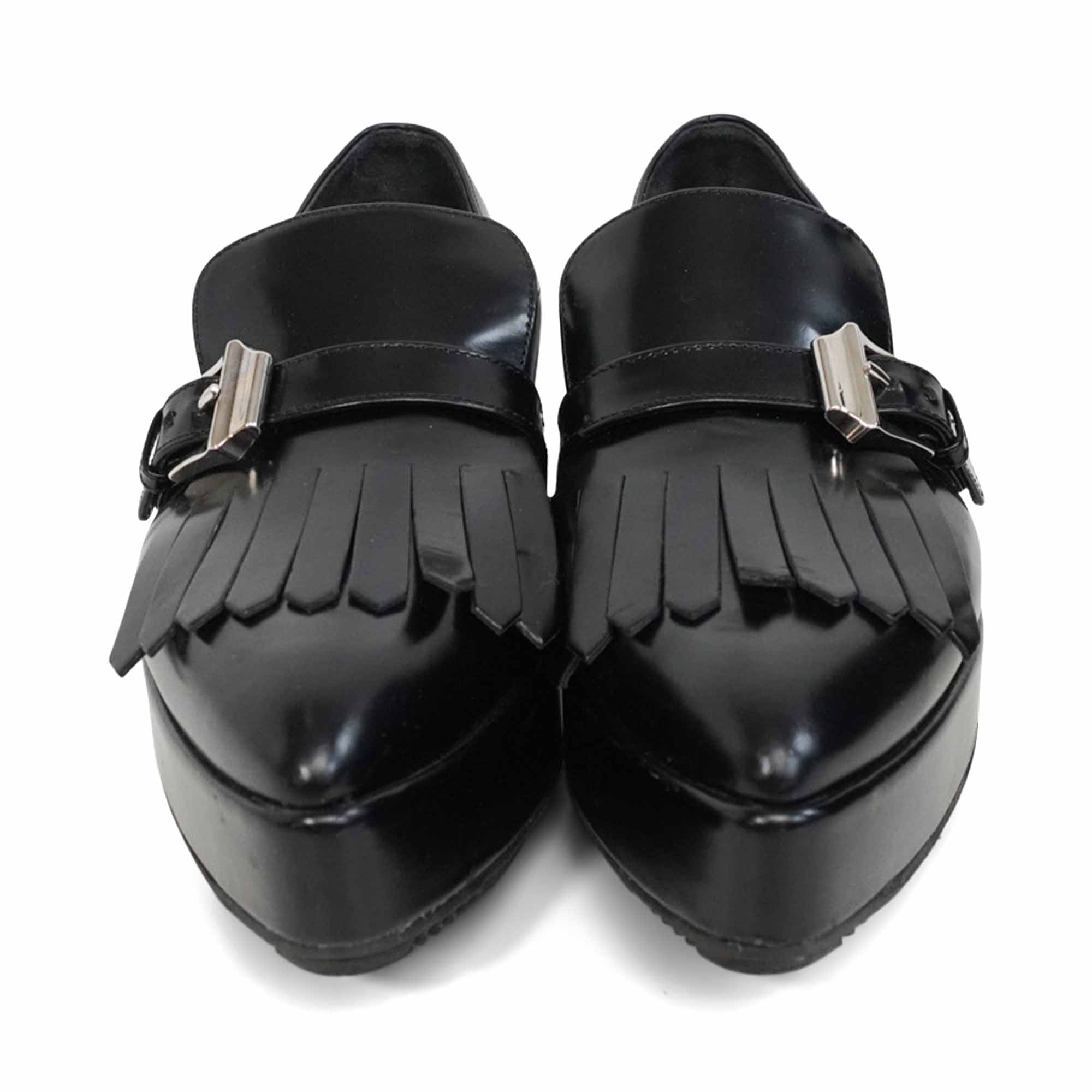 Prada Fringe Creeper Loafers - Women's 37
