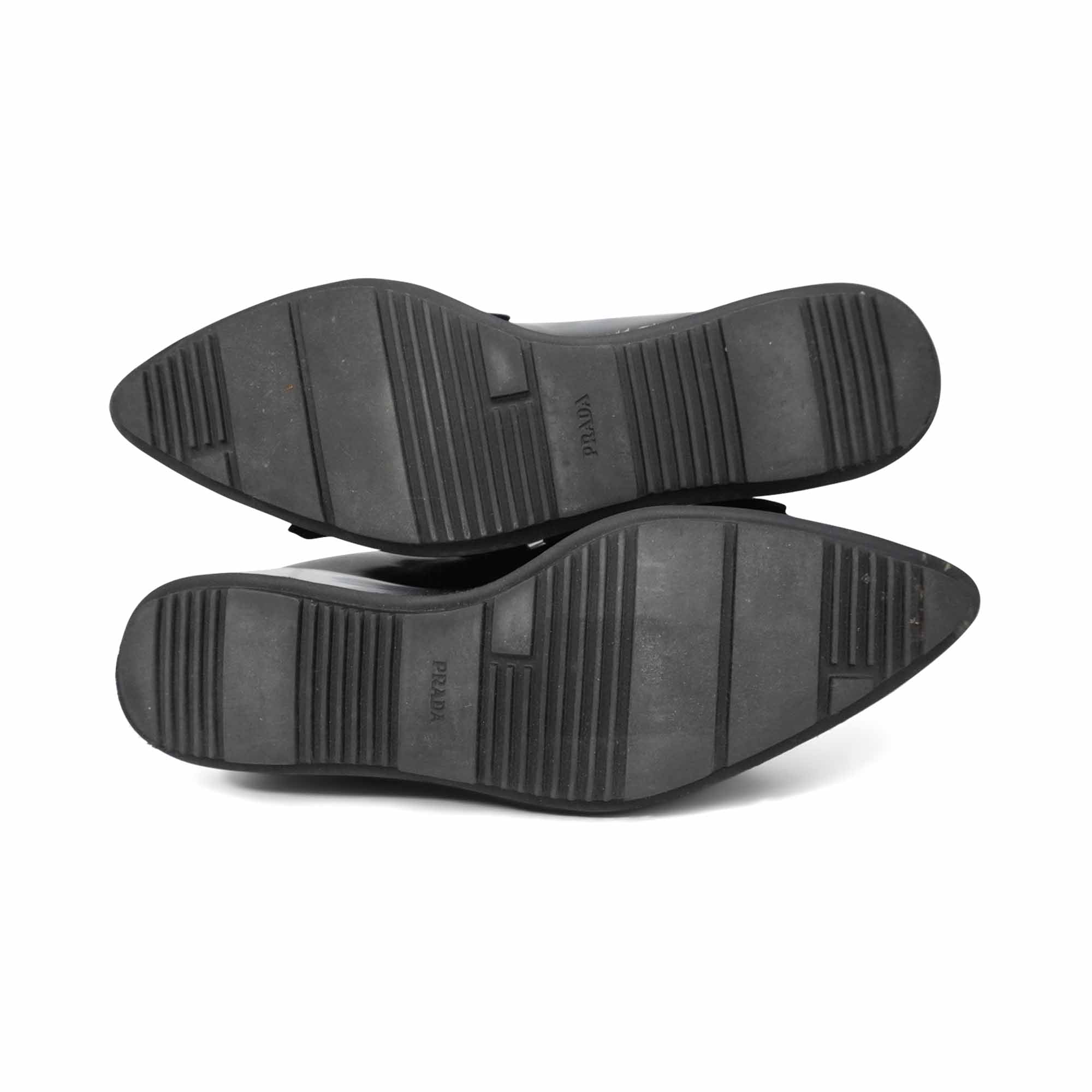 Prada Fringe Creeper Loafers - Women's 37