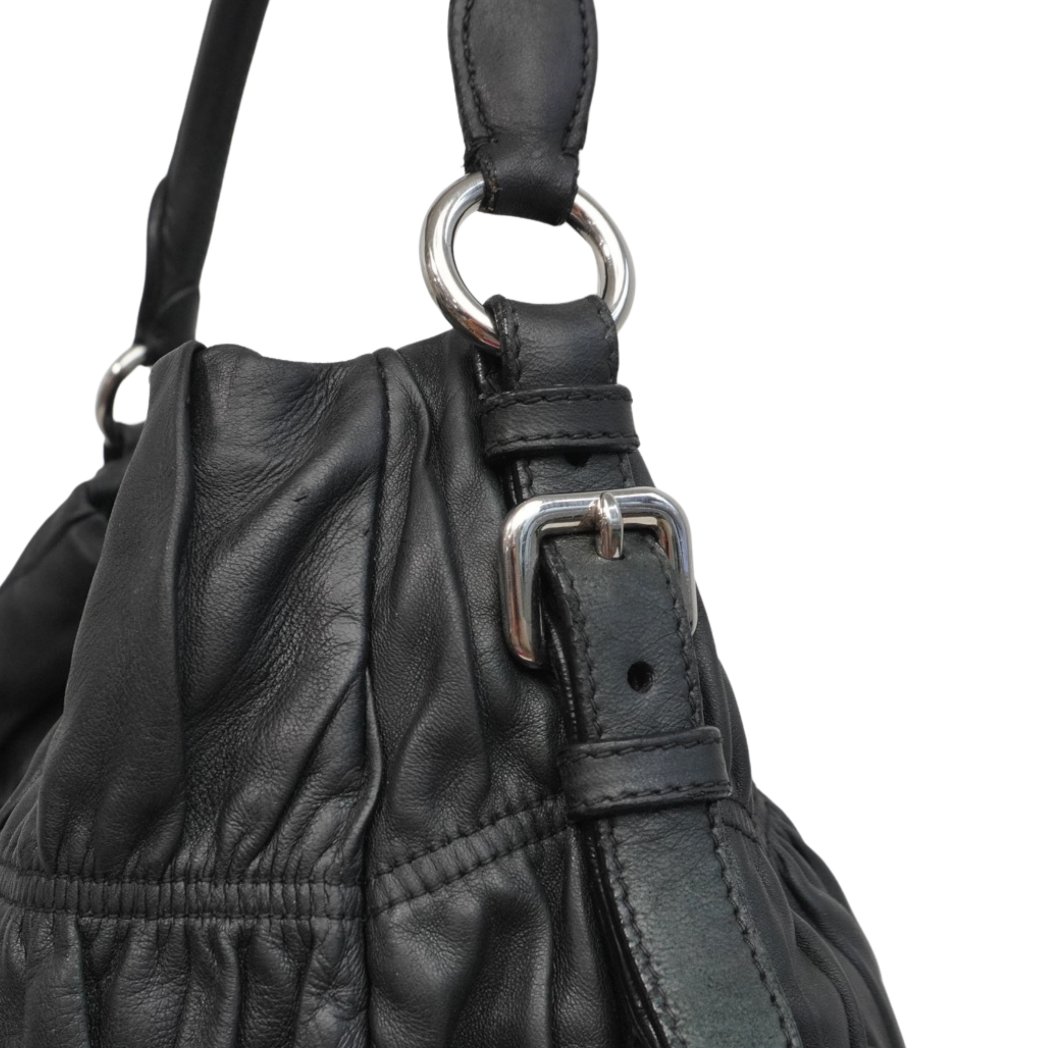 Prada 'Nappa Gaufre' Hobo Bag
