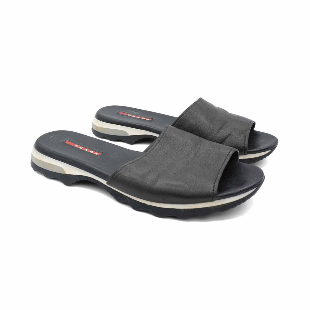 Prada Sport Leather Sandals - Women's 39.5
