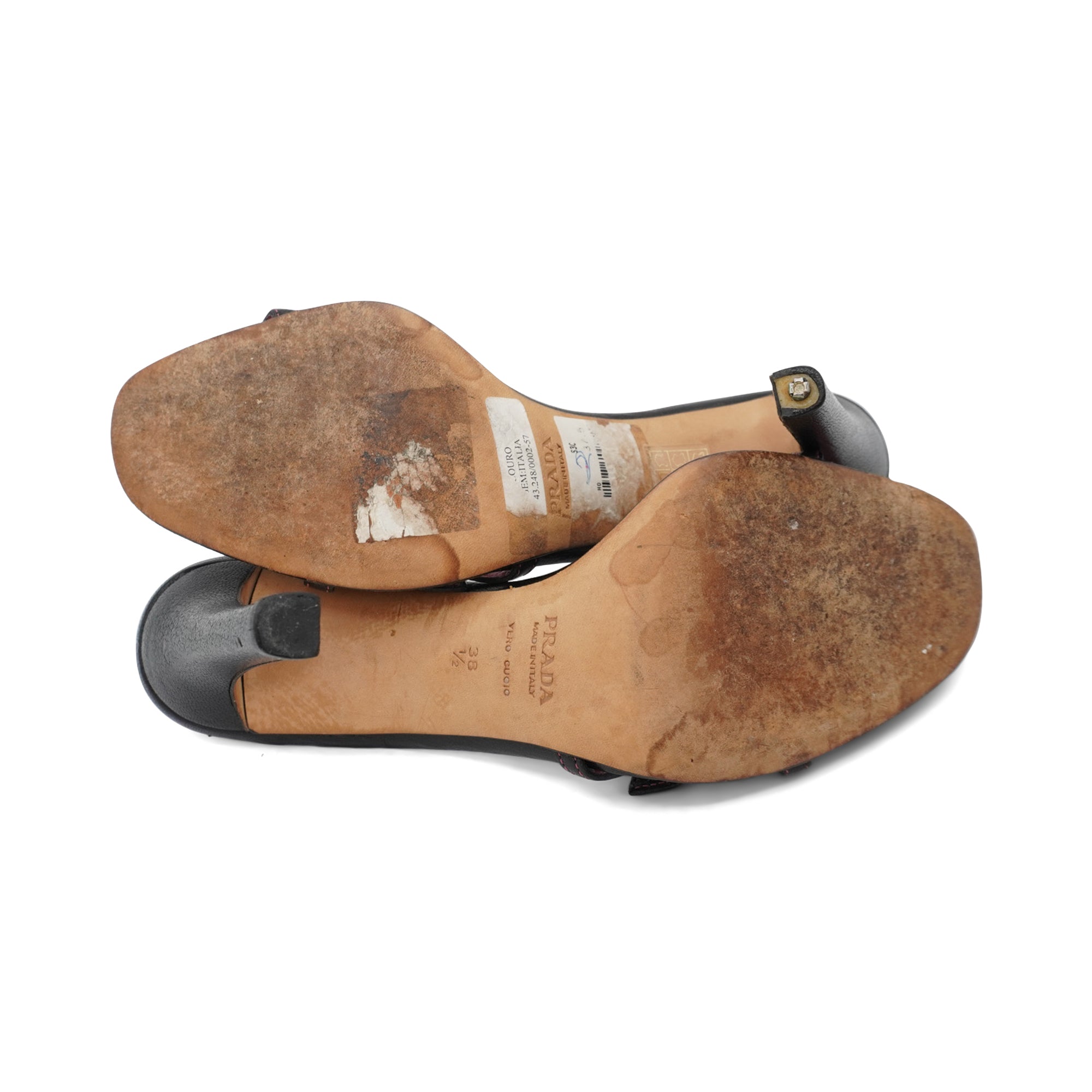Prada Bow Sandals - Women's 38.5