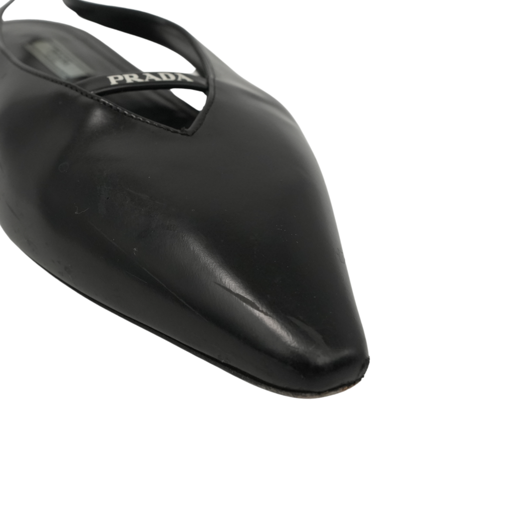 Prada Slingback Flats - Women's 39.5