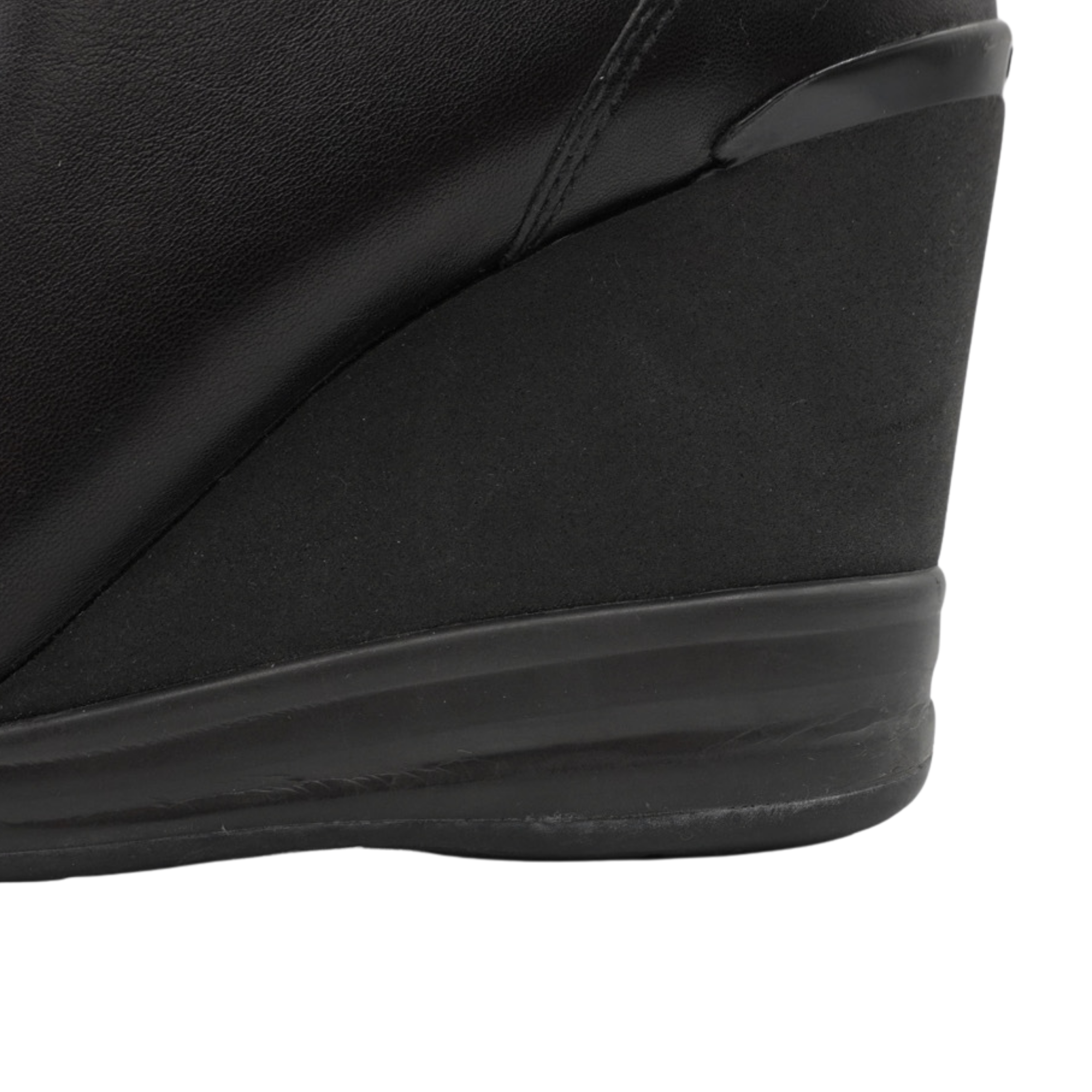 Prada Leather Wedge Sneakers - Women's 38.5