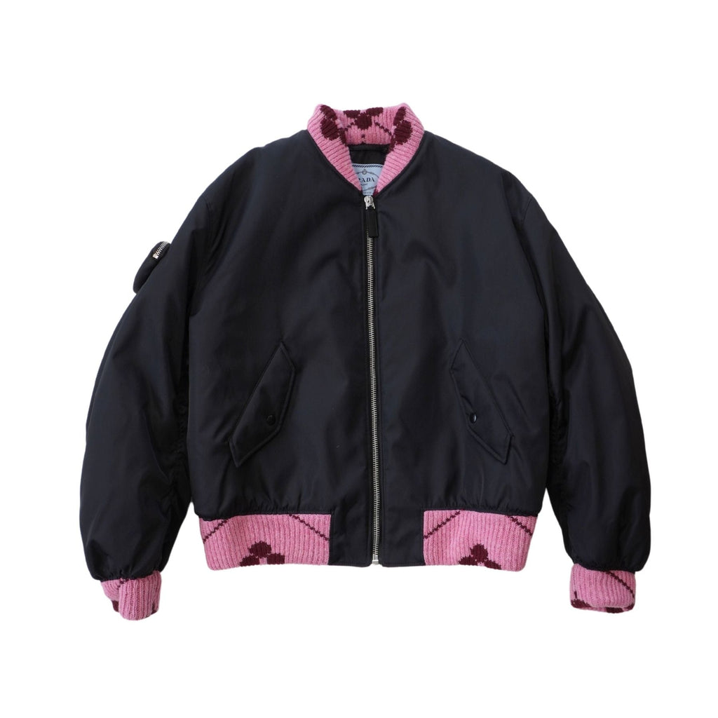 Prada Nylon Bomber Jacket - Women's S