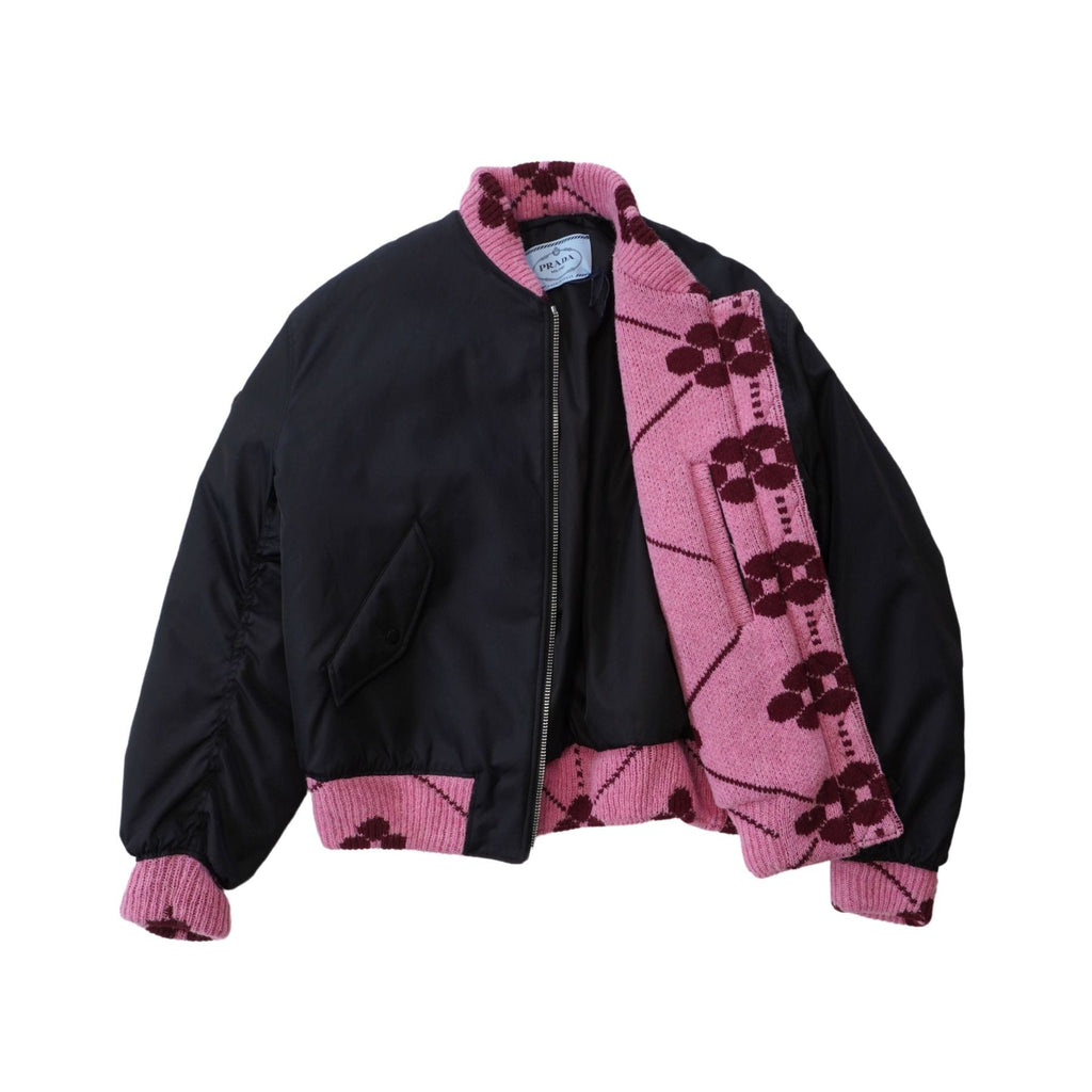 Prada Nylon Bomber Jacket - Women's S