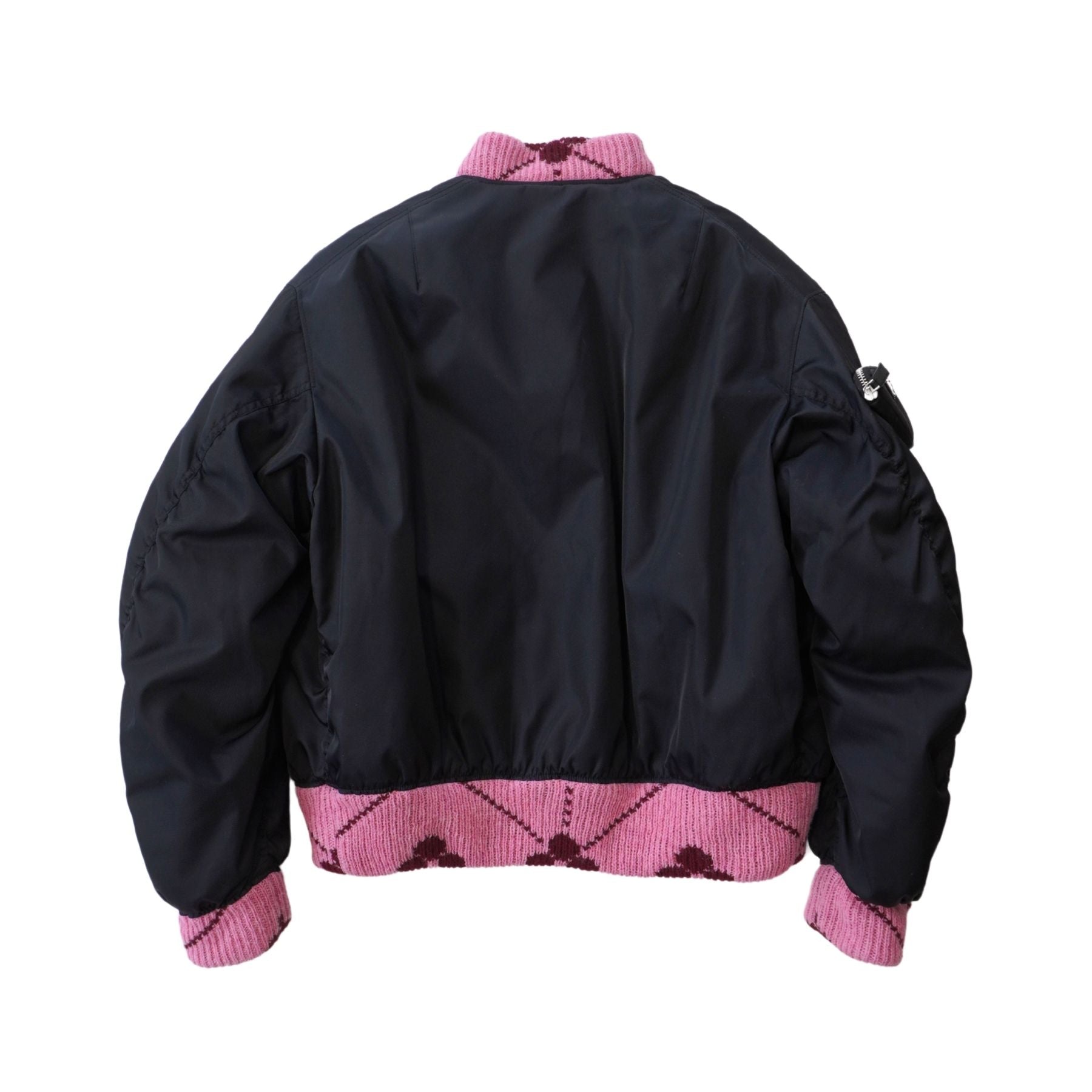 Prada Nylon Bomber Jacket - Women's S