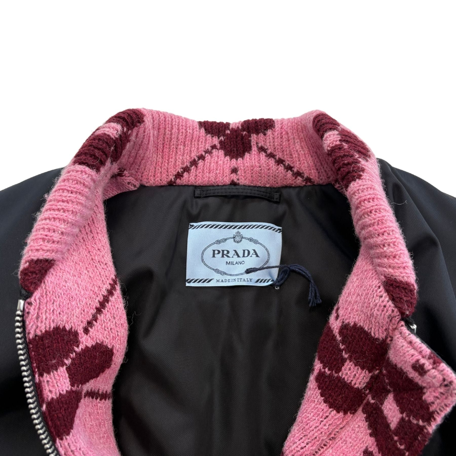Prada Nylon Bomber Jacket - Women's S