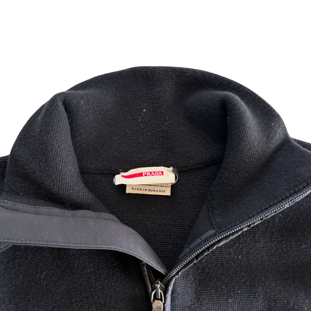 Prada Quarter Zip Sweater - Mens 52