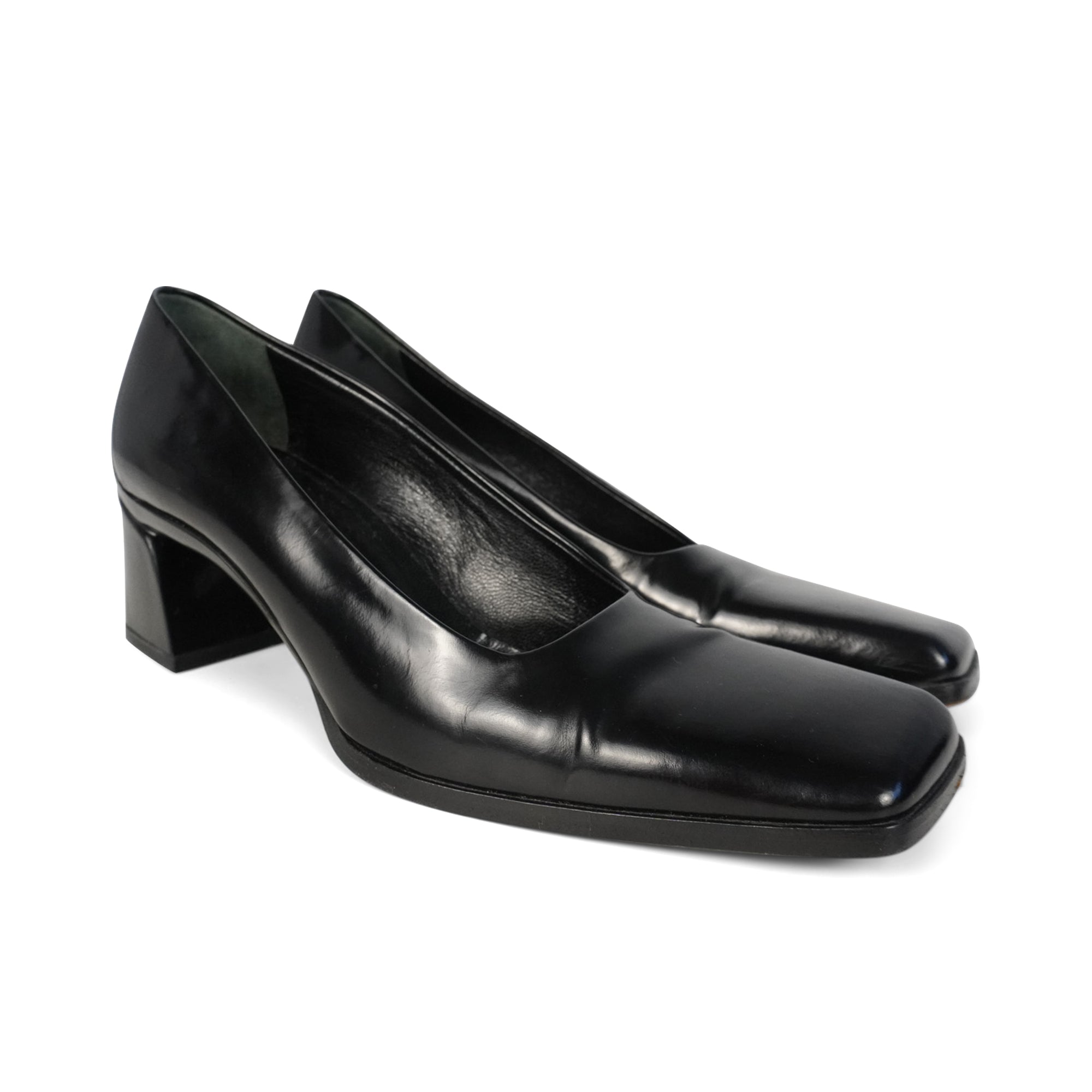 Prada Square-Toe Pumps - Women's 36