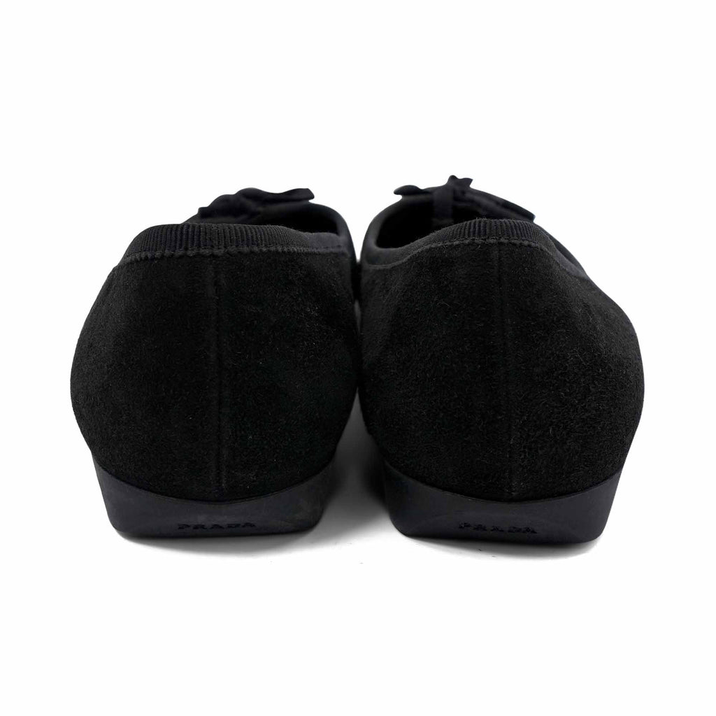 Prada Suede Ballet Flats - Women's 36.5