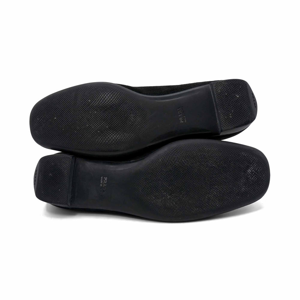 Prada Suede Ballet Flats - Women's 36.5