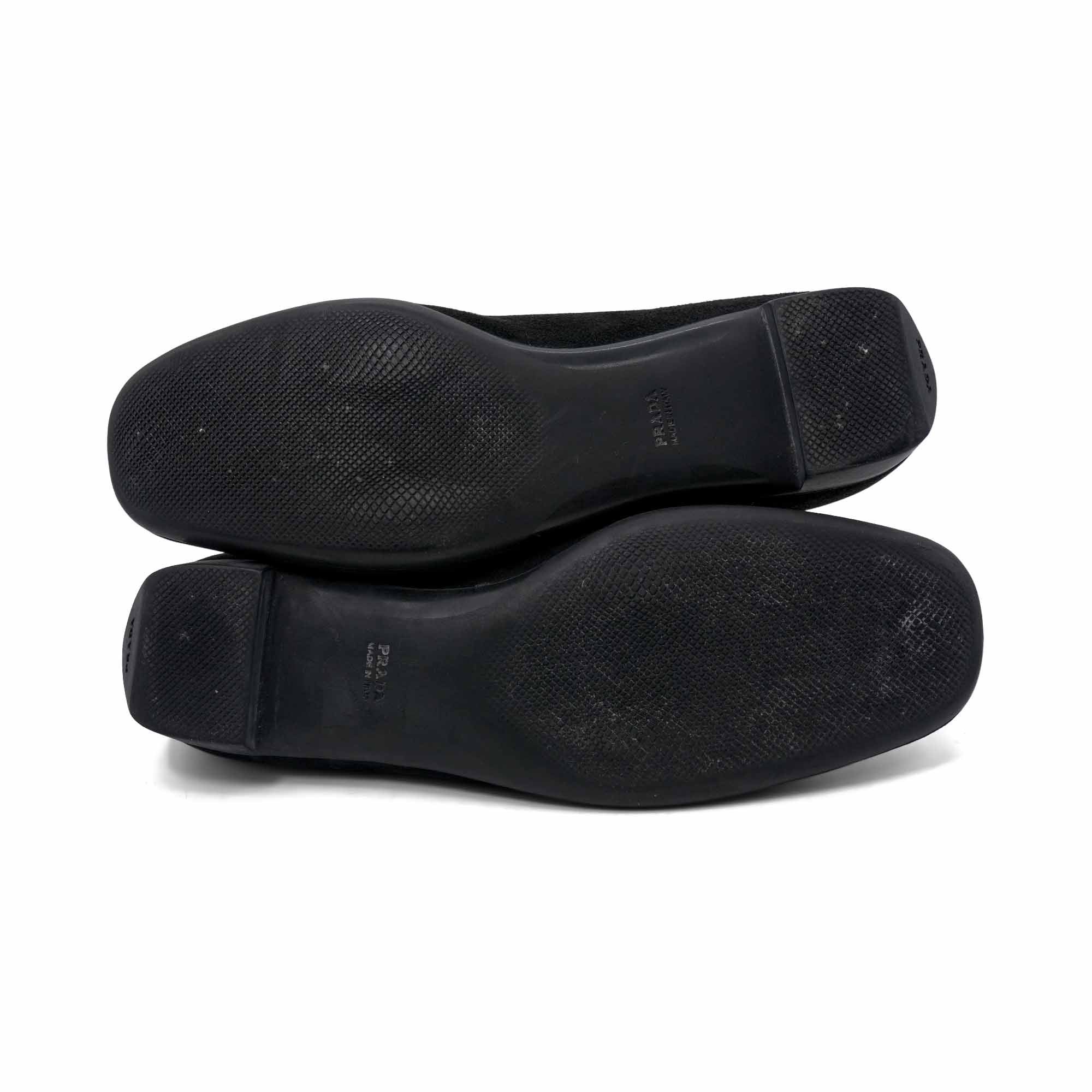Prada Suede Ballet Flats - Women's 36.5