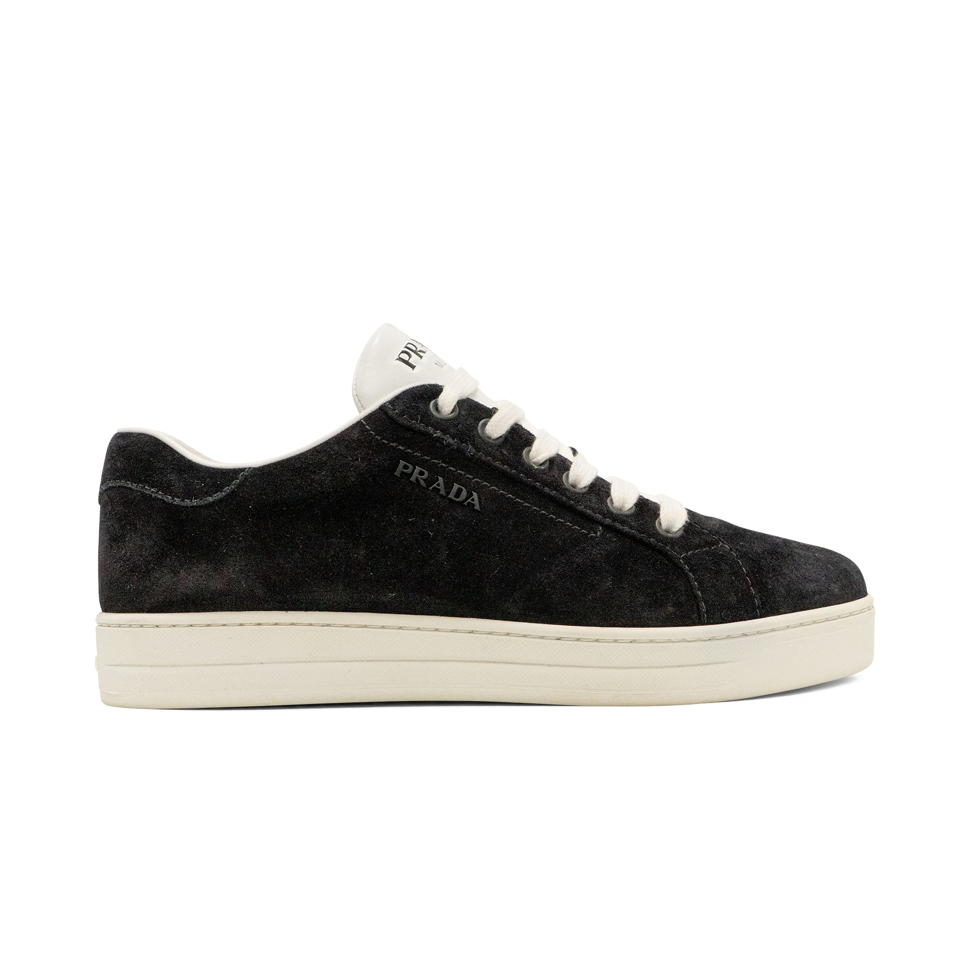 Prada Suede Lowtop Sneakers - Women's 36.5