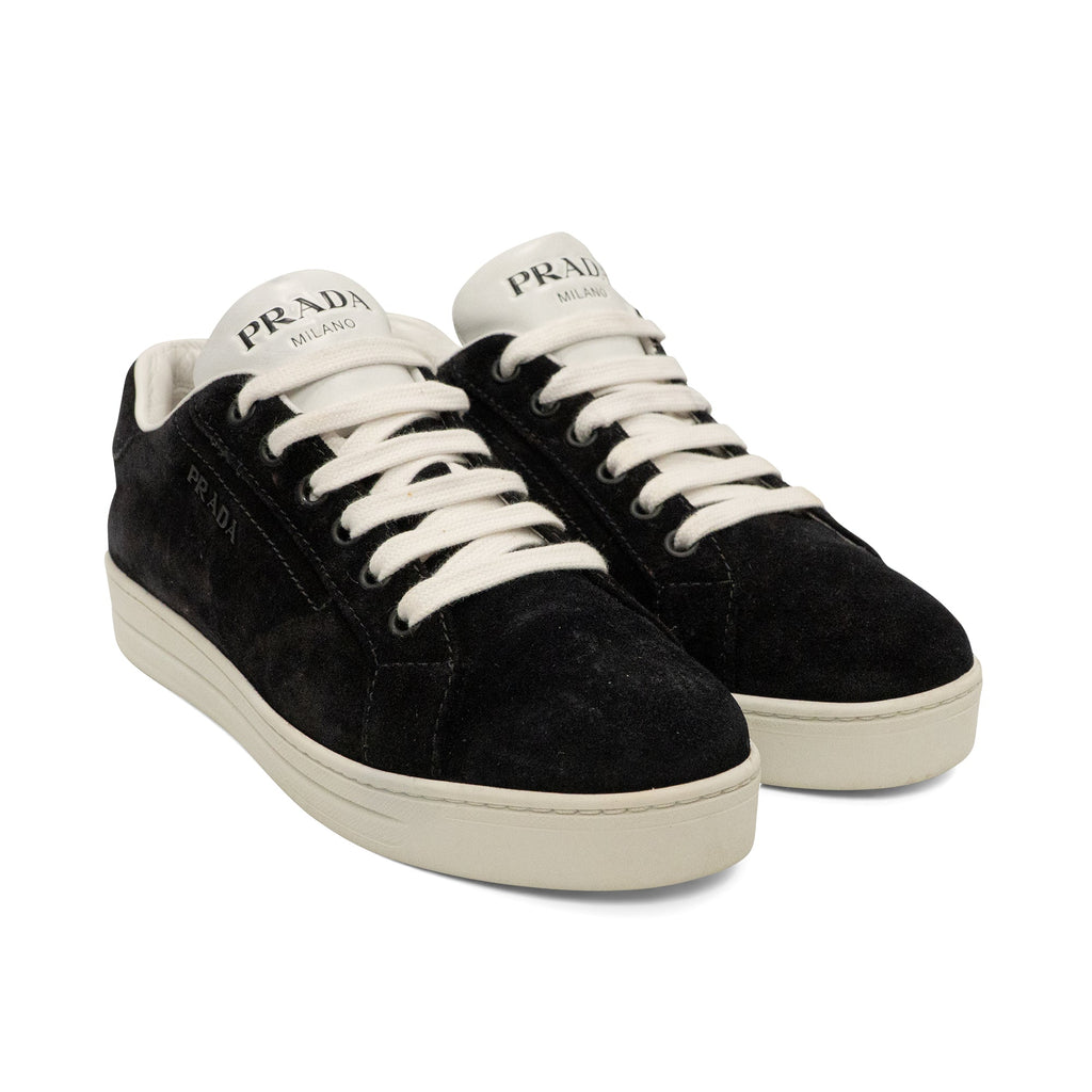 Prada Suede Lowtop Sneakers - Women's 36.5