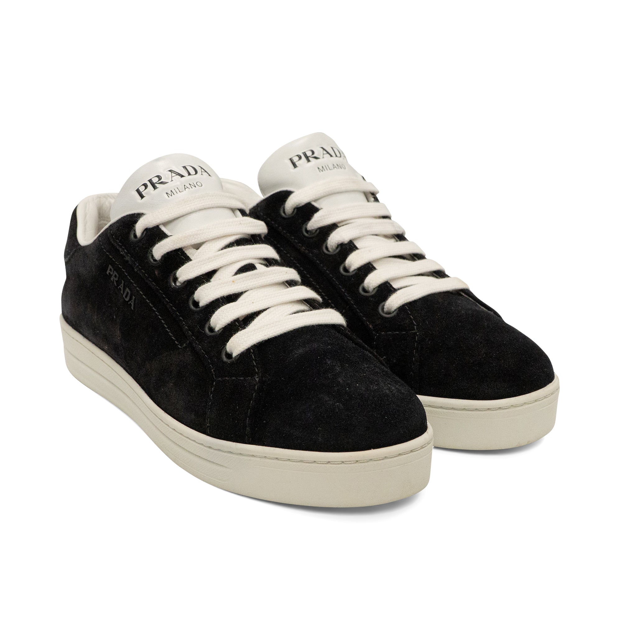 Prada Suede Lowtop Sneakers - Women's 36.5