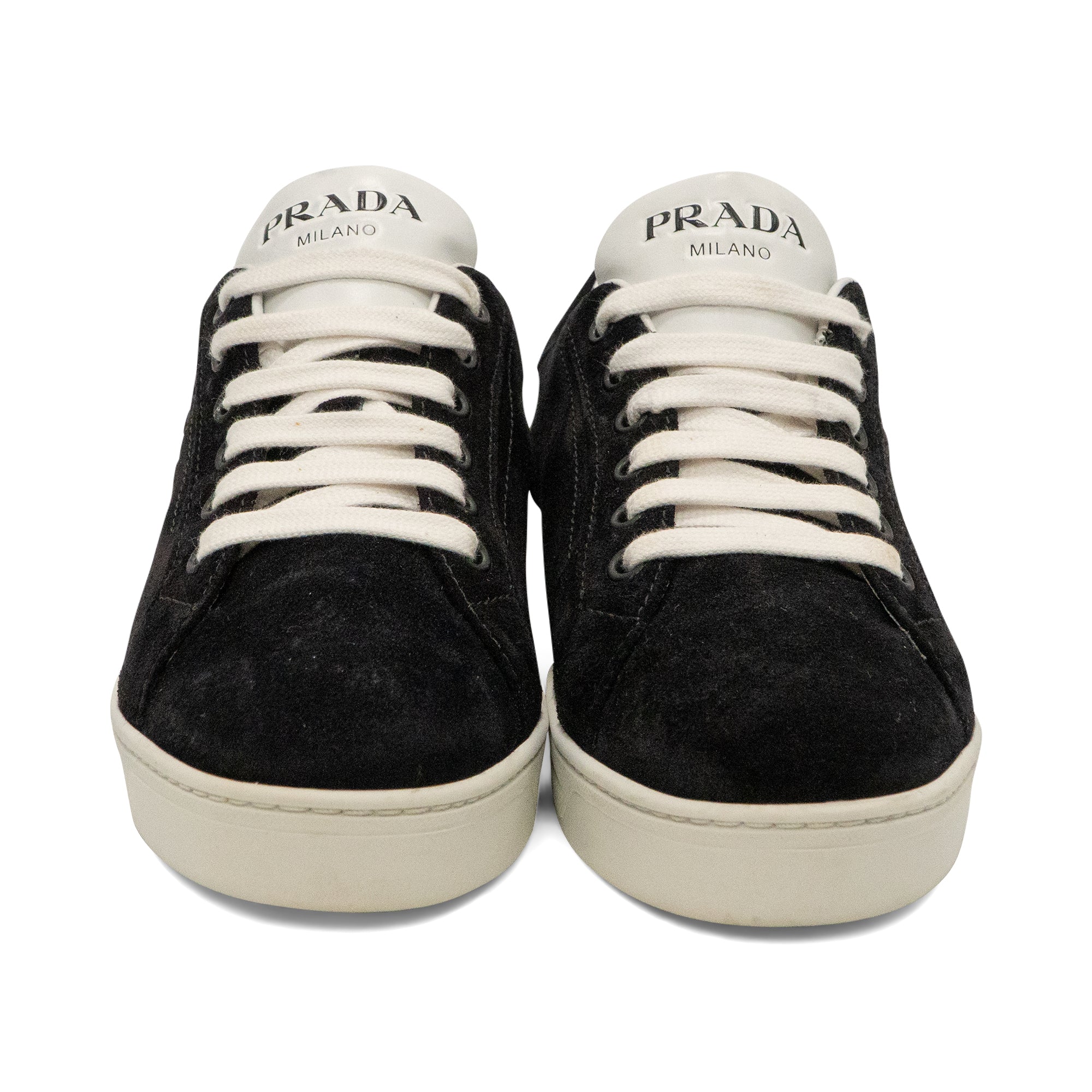 Prada Suede Lowtop Sneakers - Women's 36.5