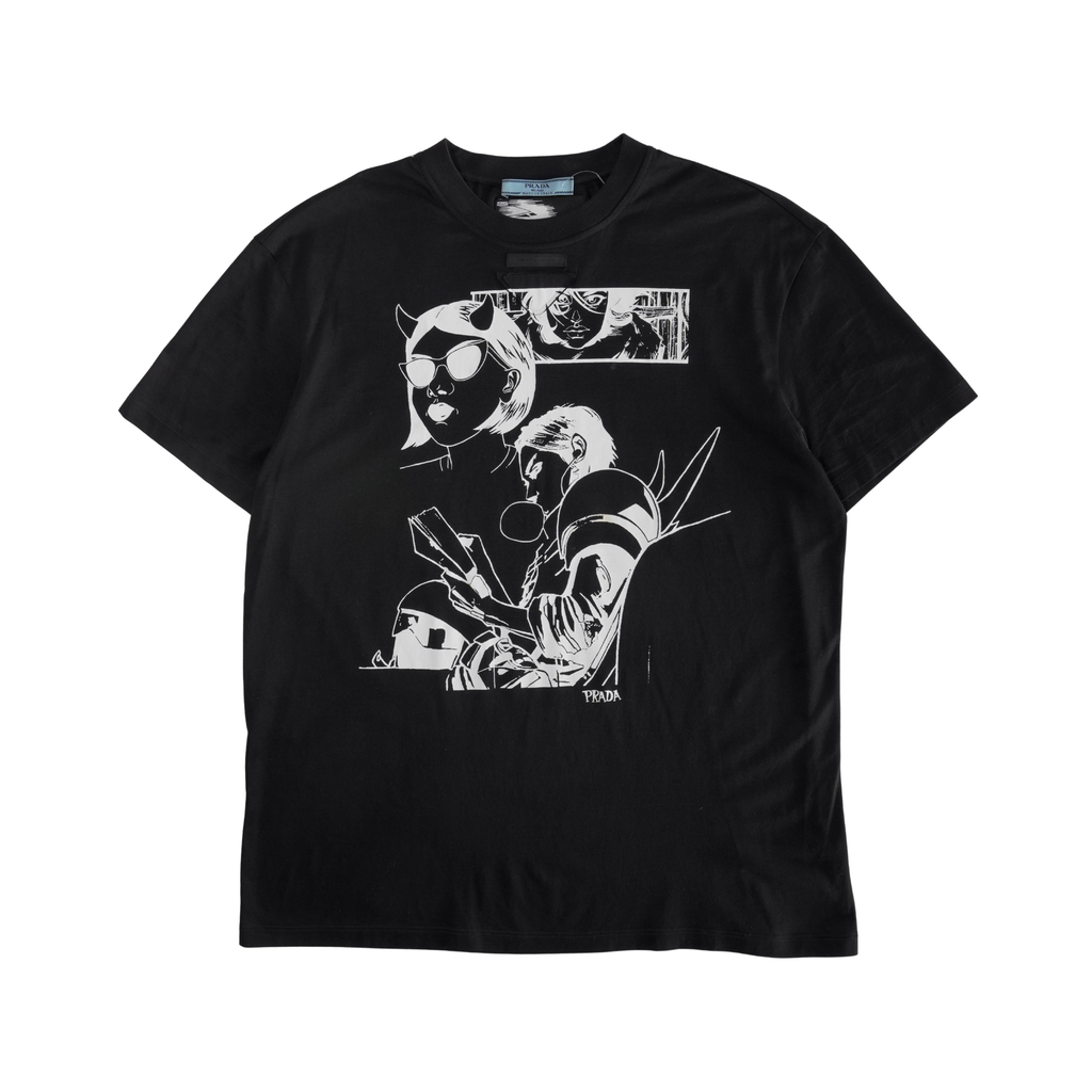 Prada 'Spring 2018 Comic' T-Shirt - Women's S