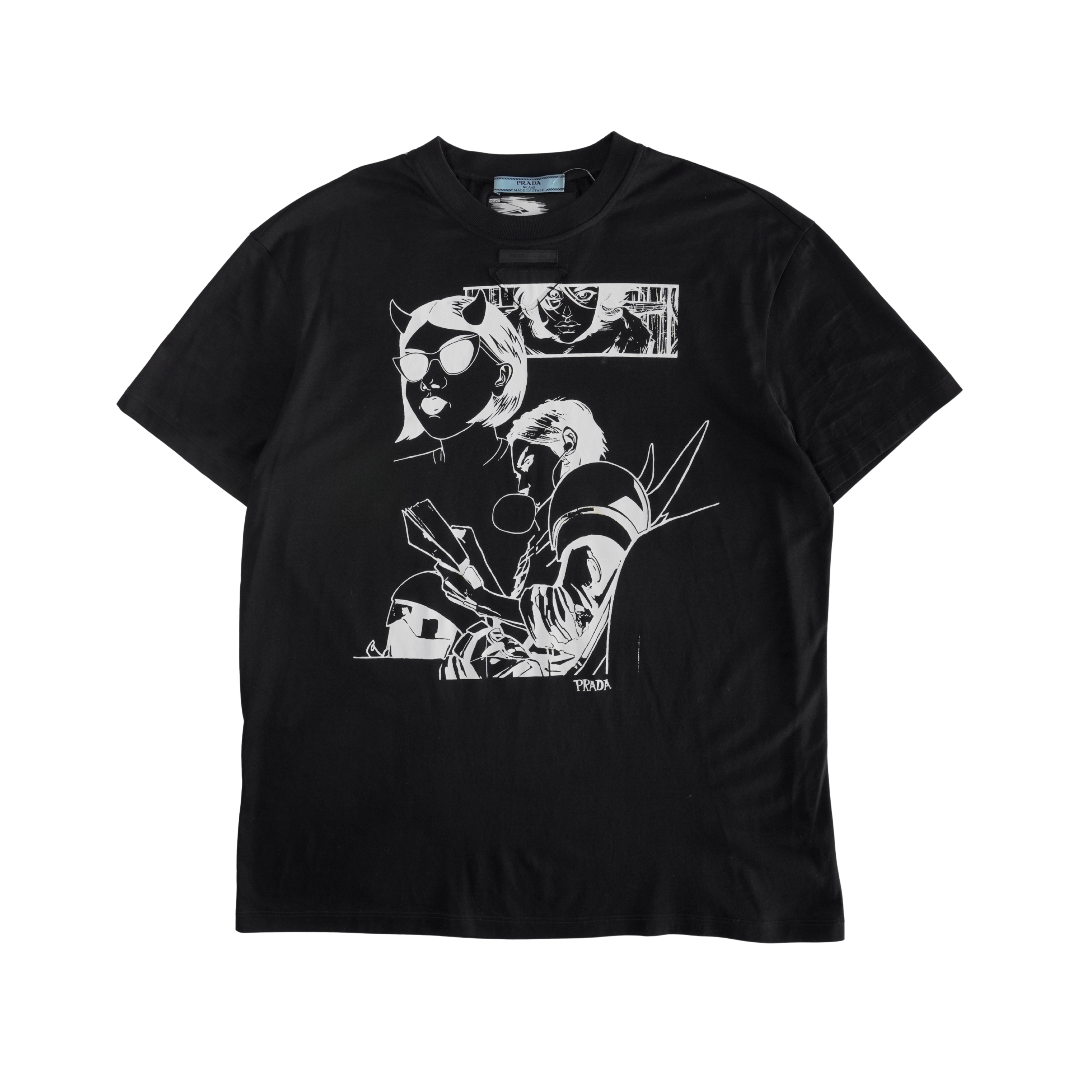 Prada 'Spring 2018 Comic' T-Shirt - Women's S