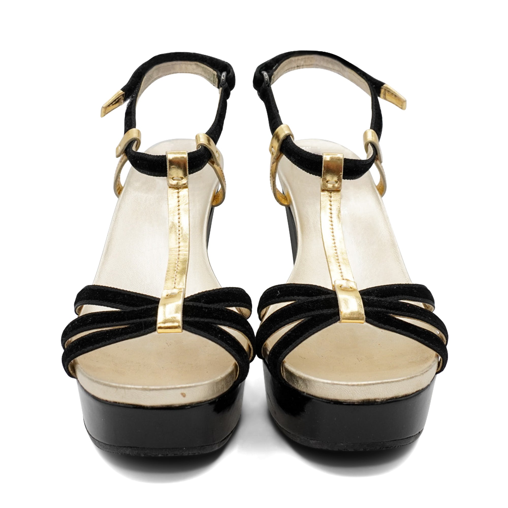Prada Strappy Wedges - Women's 37.5