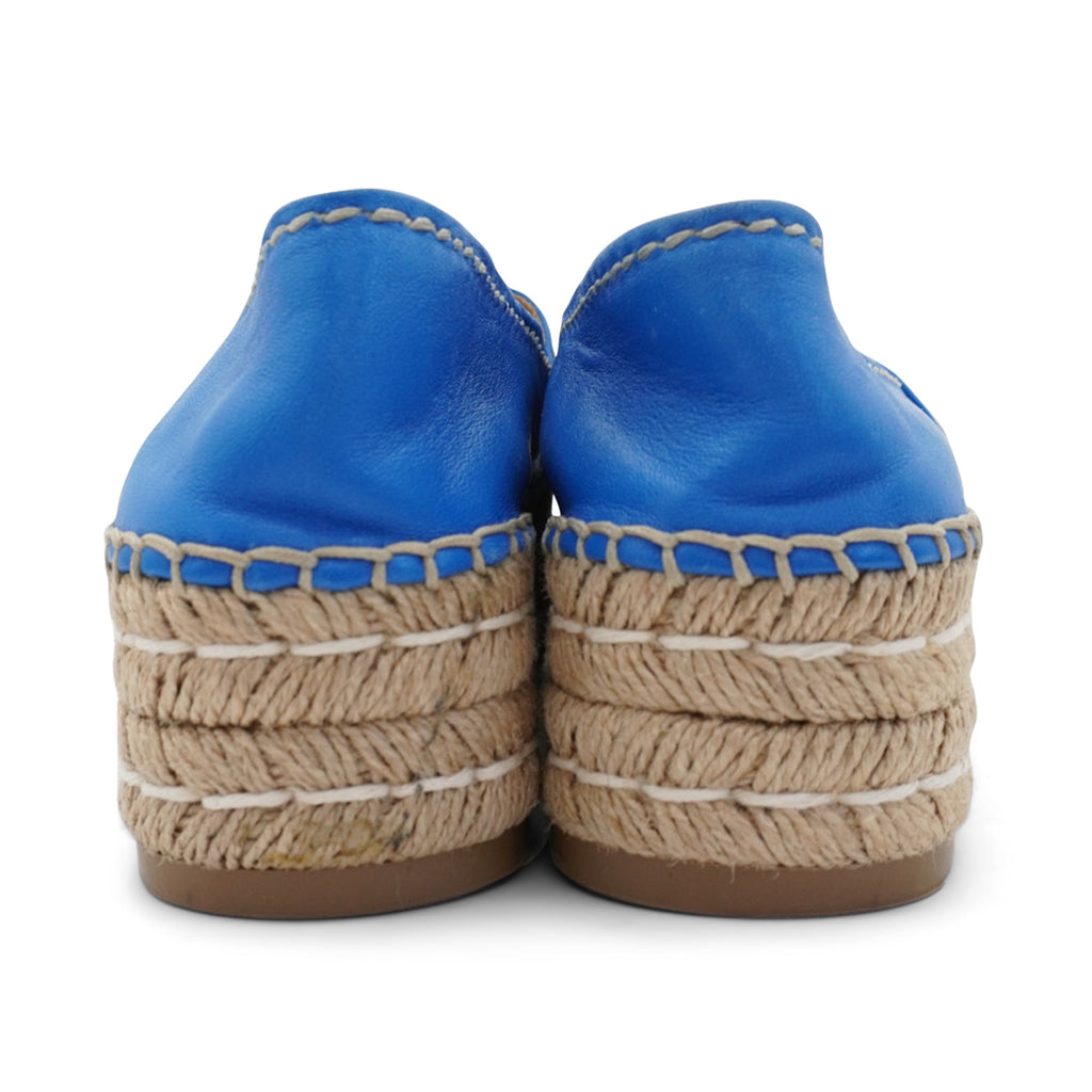 Prada Peep-Toe Espadrilles - Women's 36.5