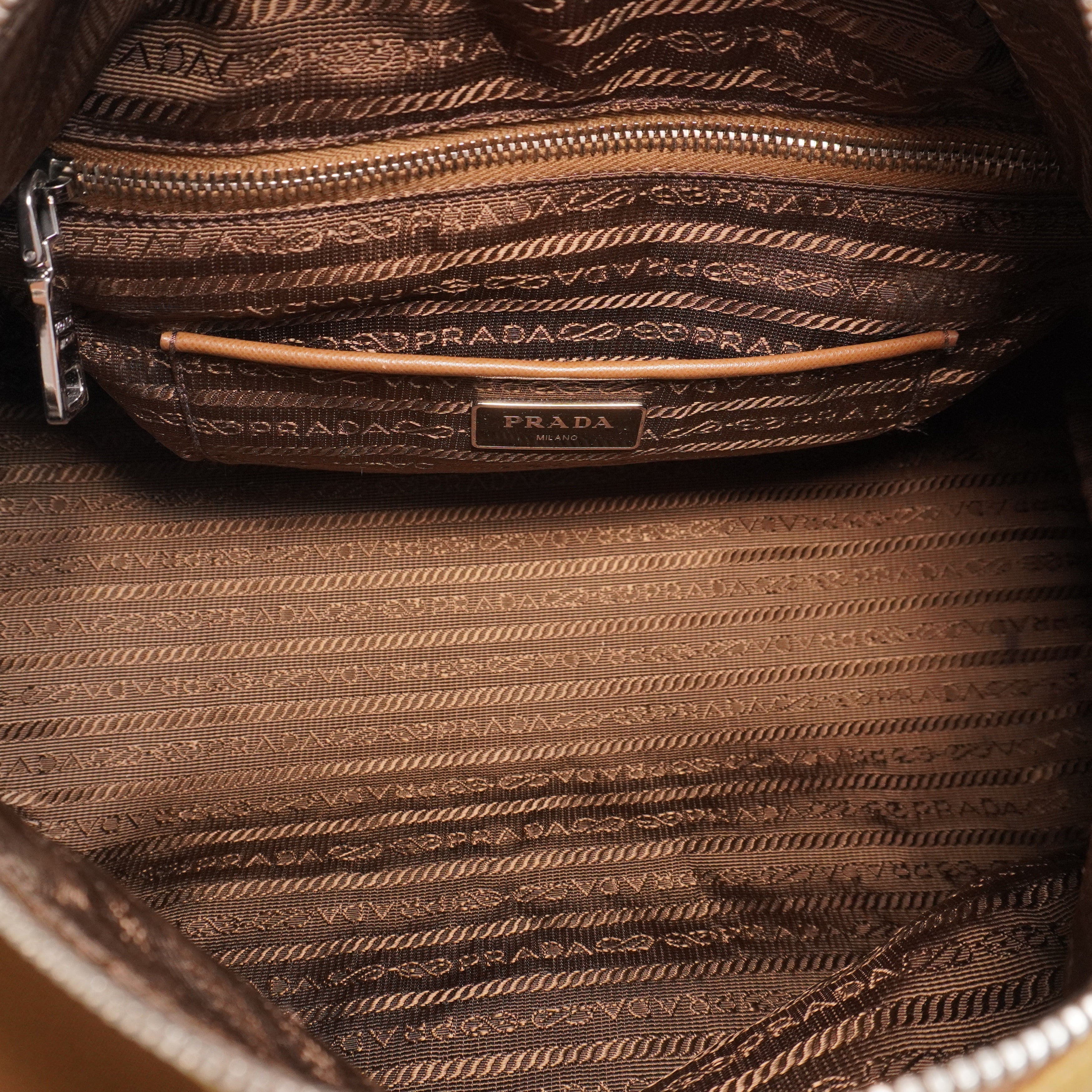 Prada Nylon Boston Bag