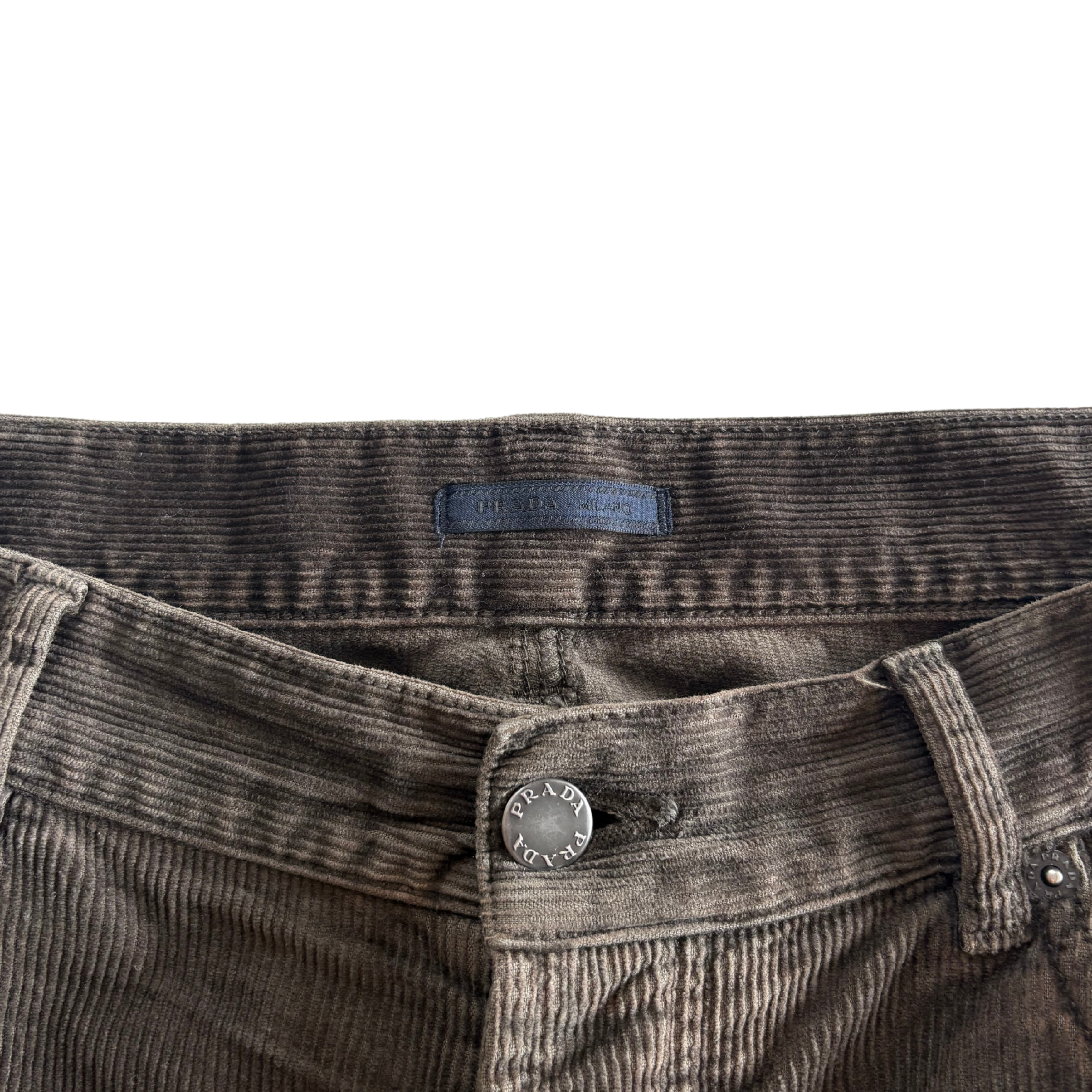 Prada Corduroy Pants - Men's 33