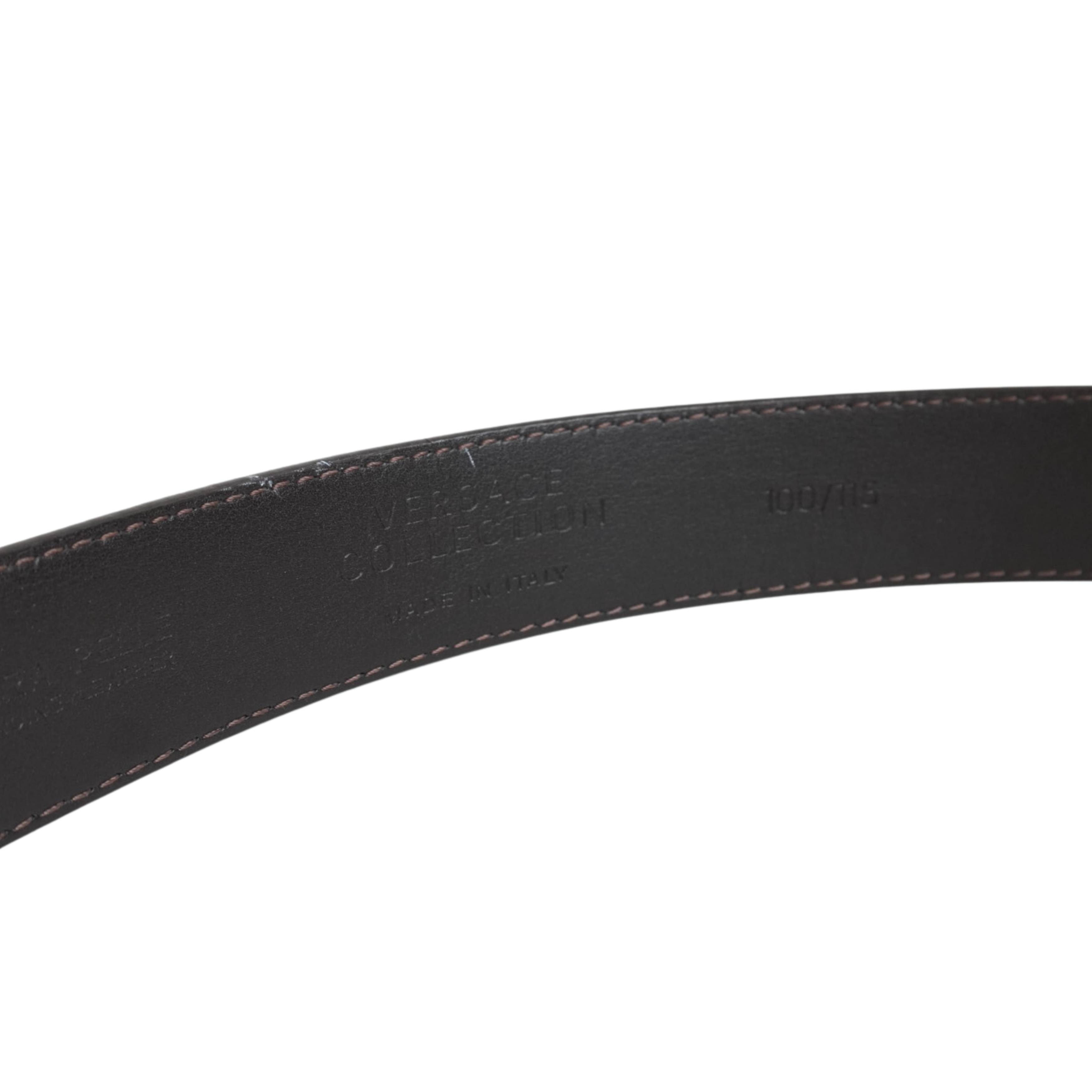 Versace Medusa Engraved Belt - 100/115
