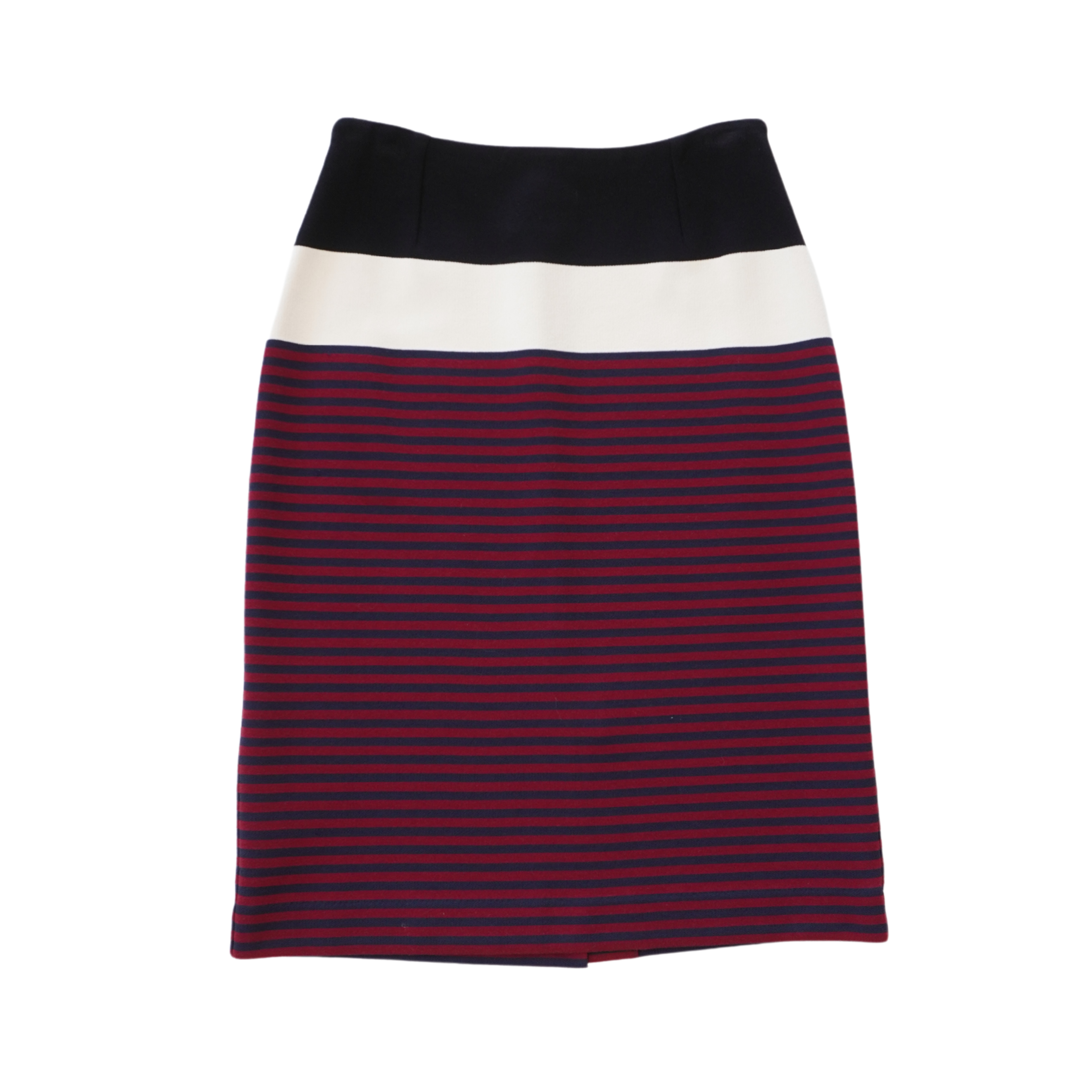 Prada Striped Pencil Skirt - Women's 38
