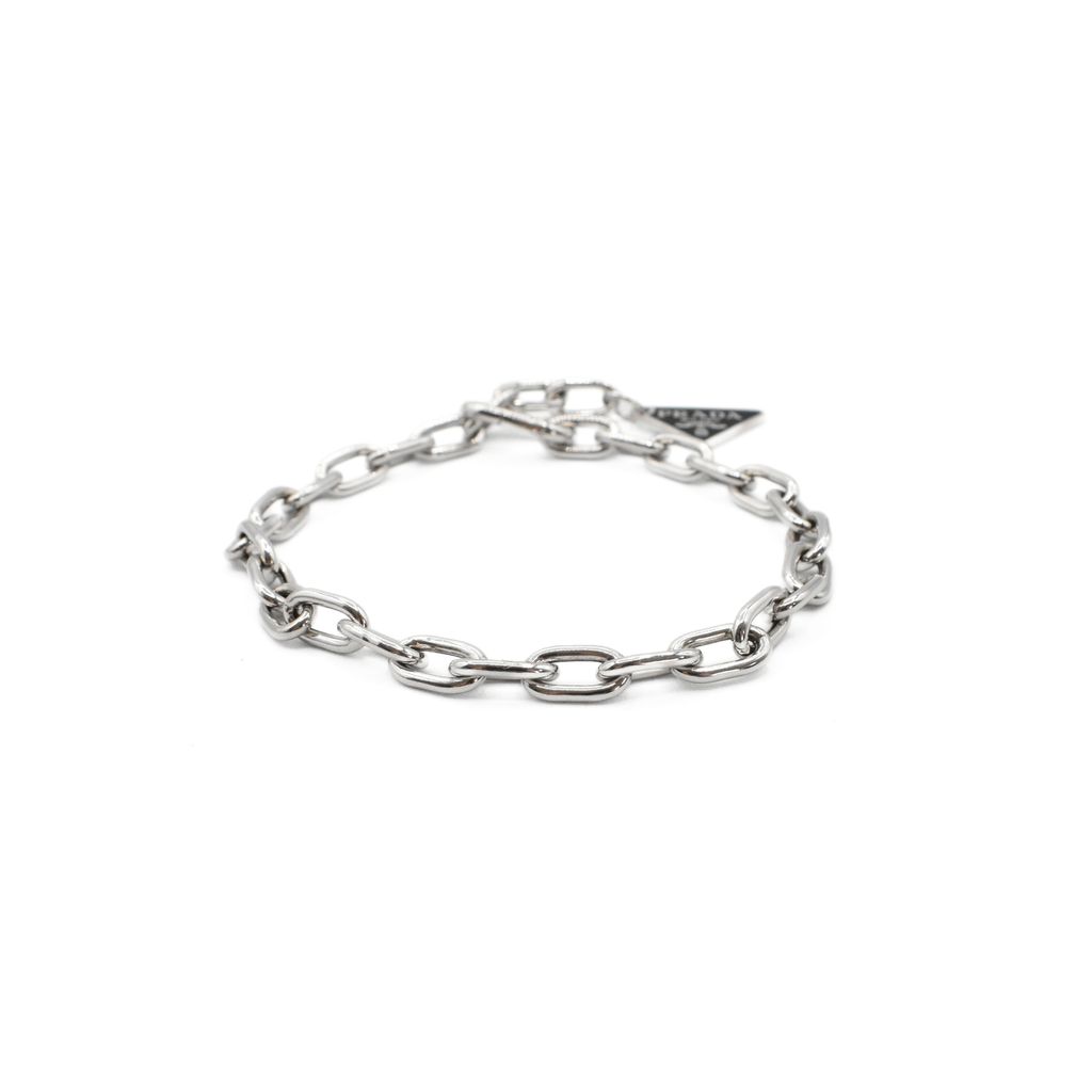 Prada 'Triangle Logo' Bracelet