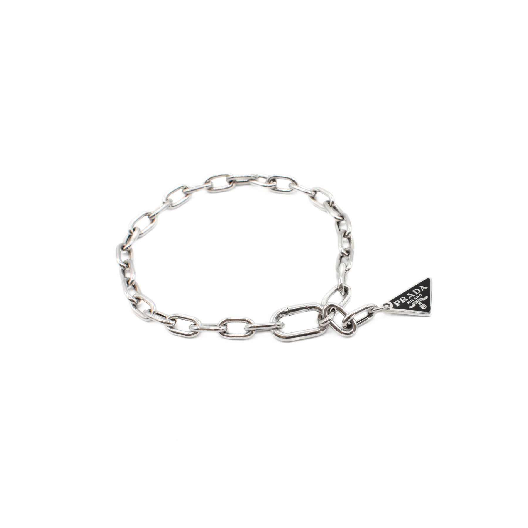 Prada 'Triangle Logo' Bracelet