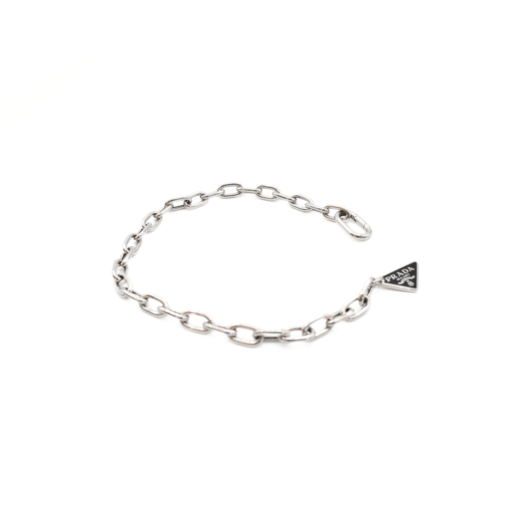 Prada 'Triangle Logo' Bracelet