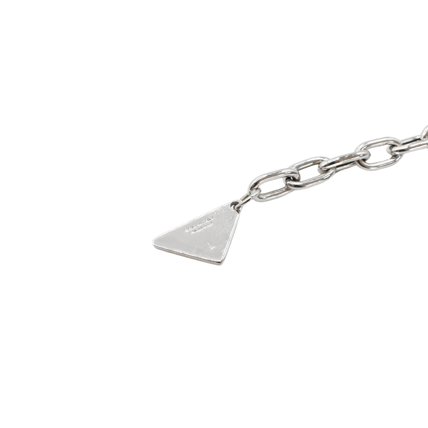 Prada 'Triangle Logo' Bracelet