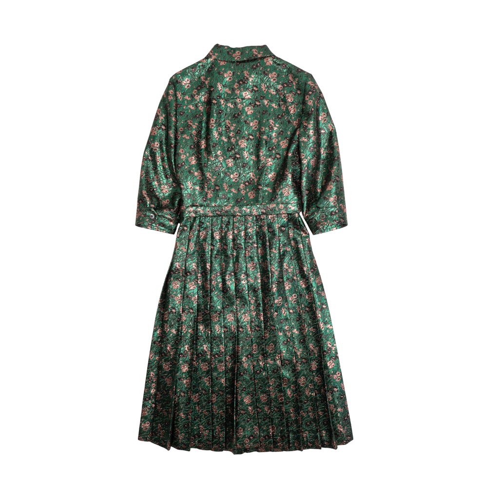 Prada Jacquard Midi Dress - Women's 40