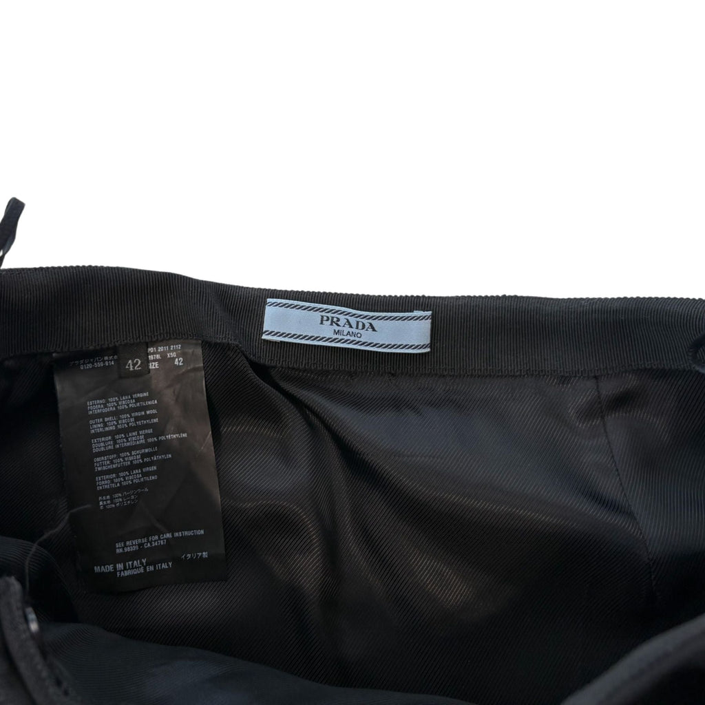 Prada 'Fall 2011' Wool Skirt - Women's 42