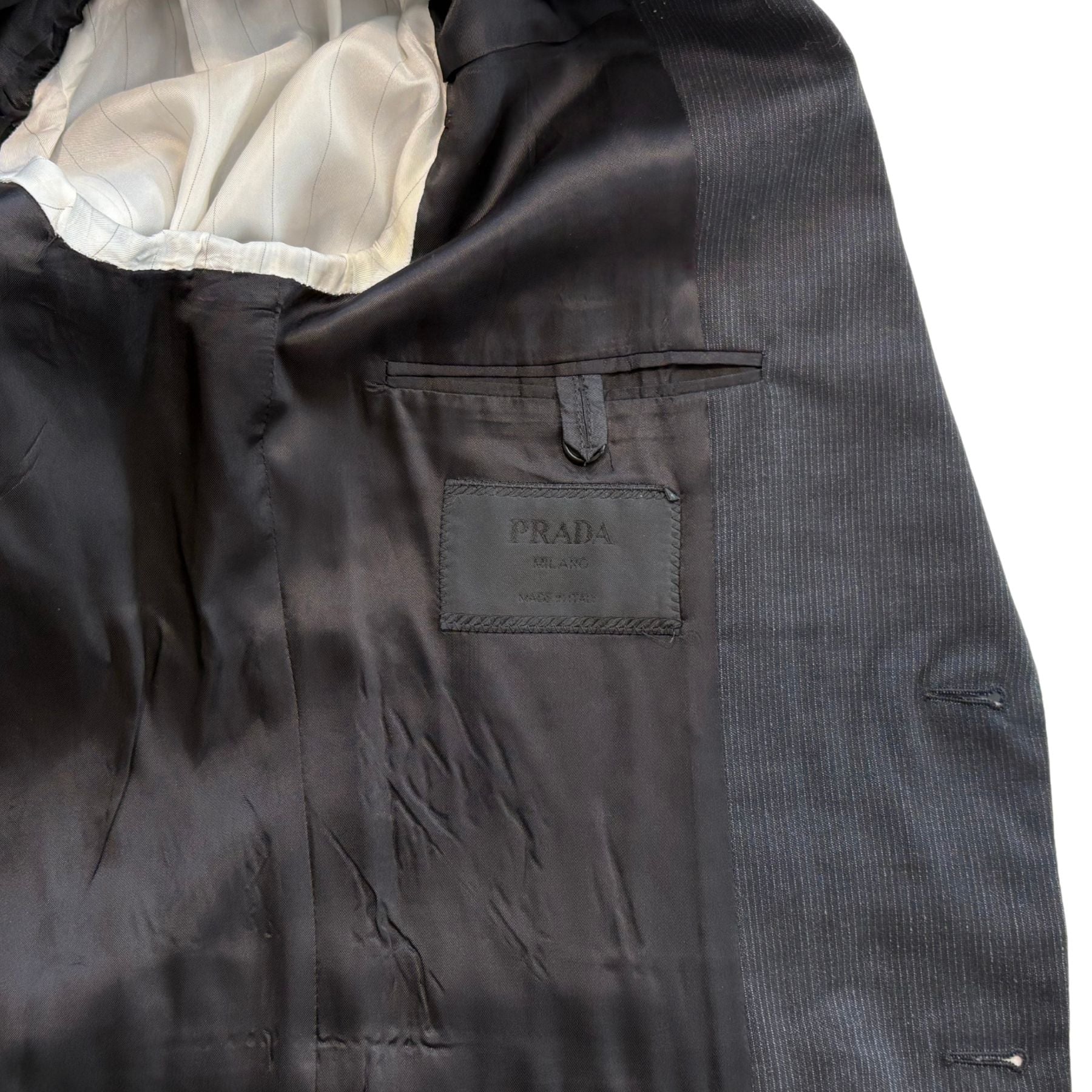 Prada Pinstripe Blazer - Men's 52