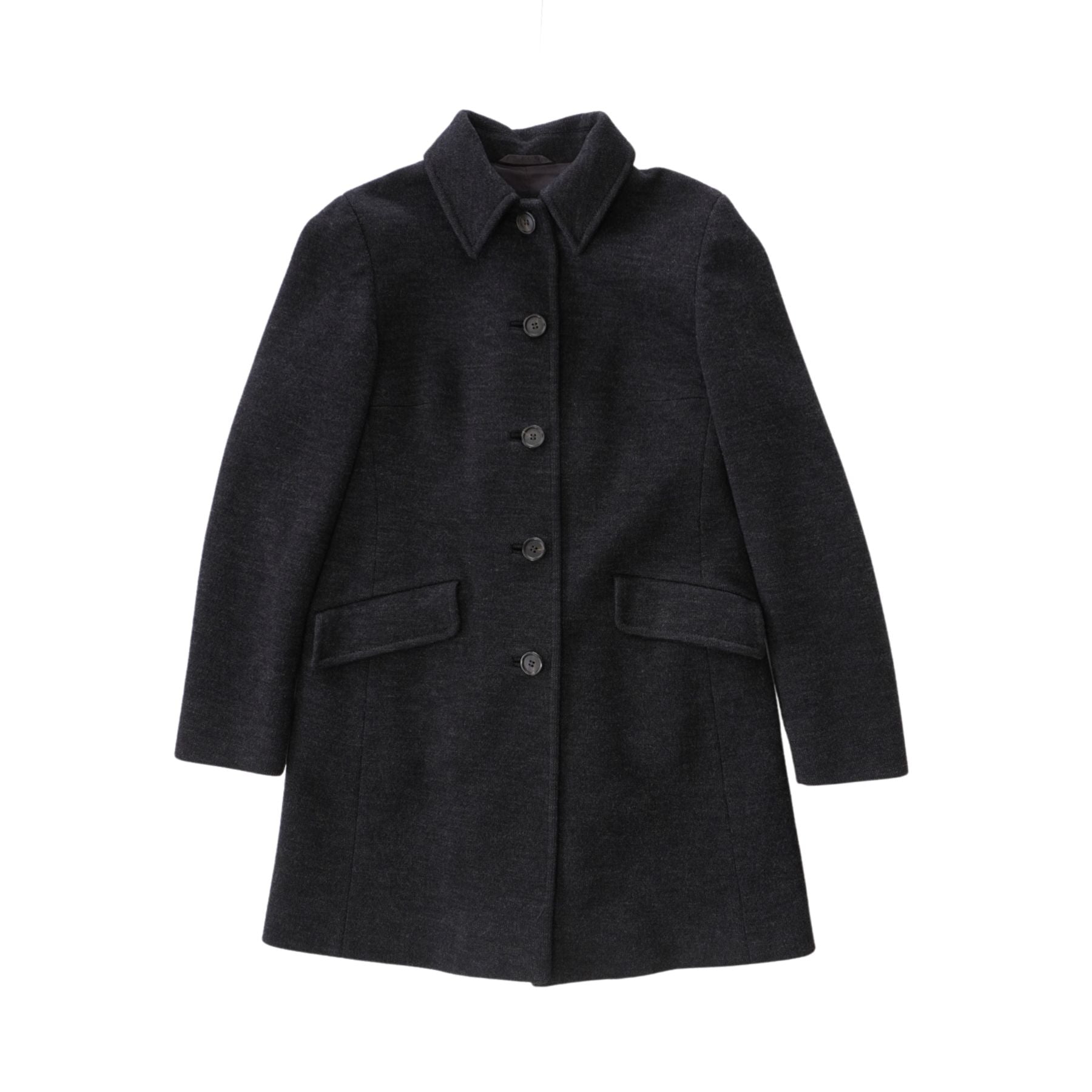 Prada Wool Coat - Women's 38