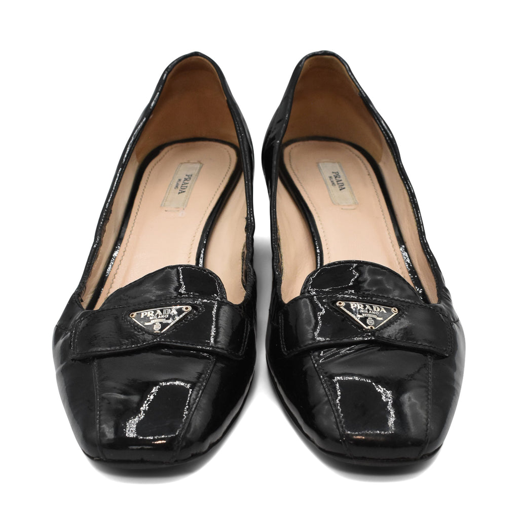 Prada Heeled Loafers - Women's 39.5