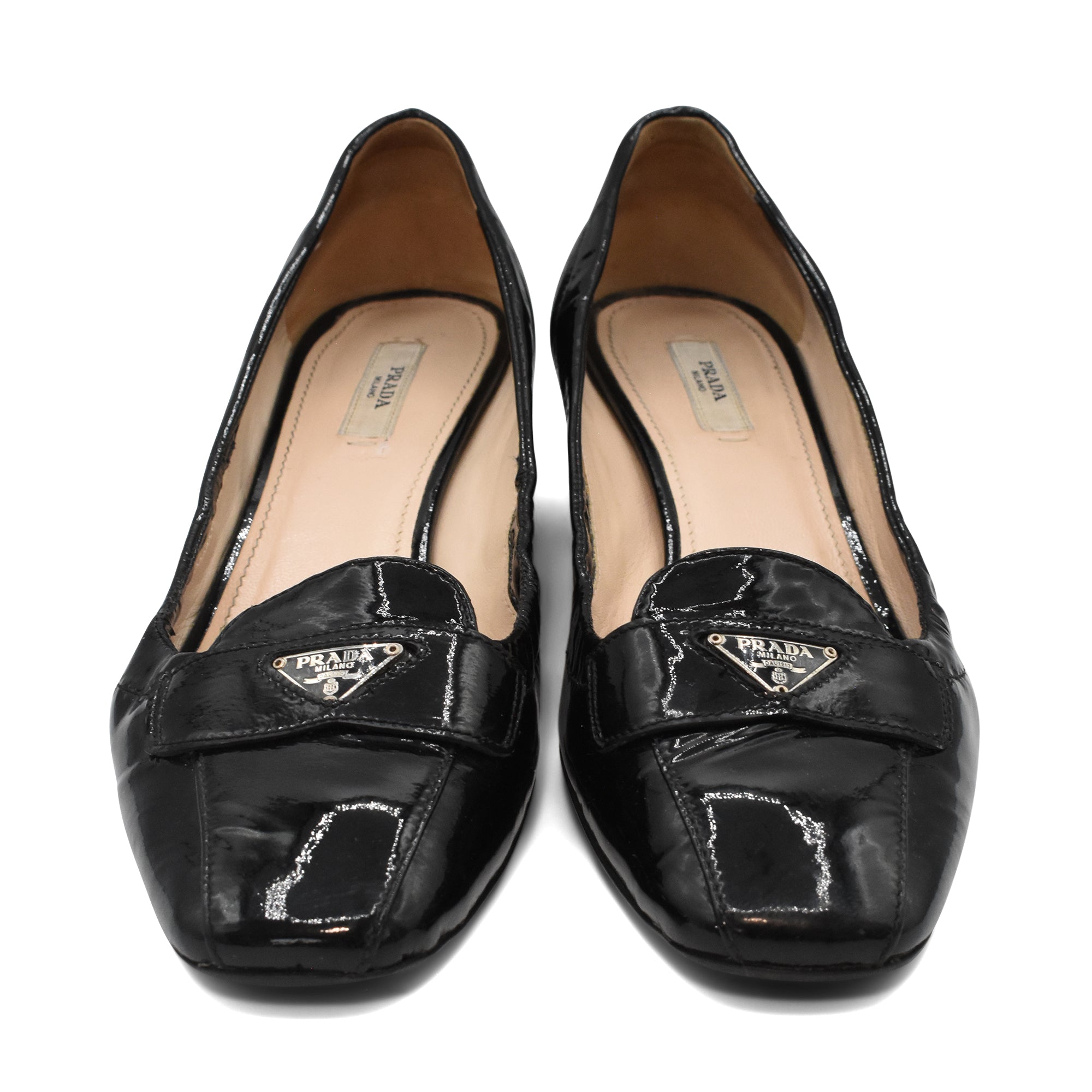 Prada Heeled Loafers - Women's 39.5