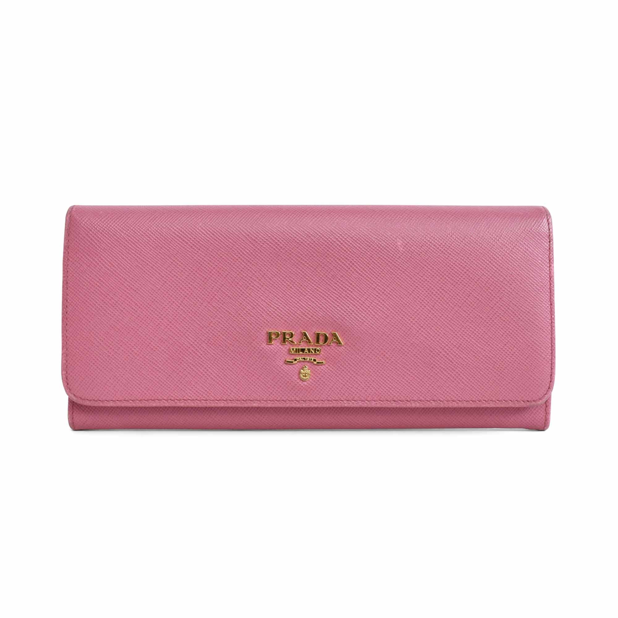 Prada Saffiano Long Wallet