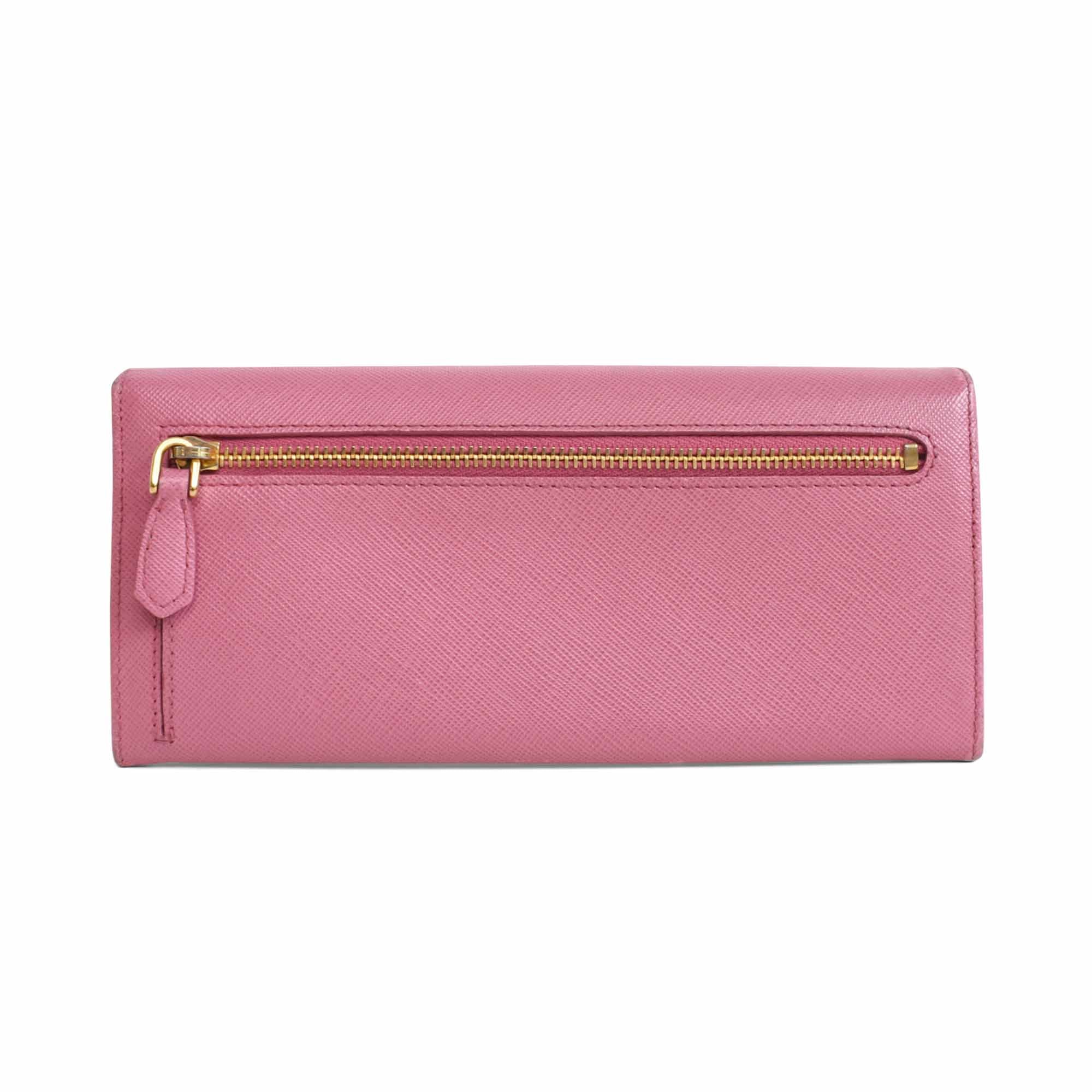 Prada Saffiano Long Wallet