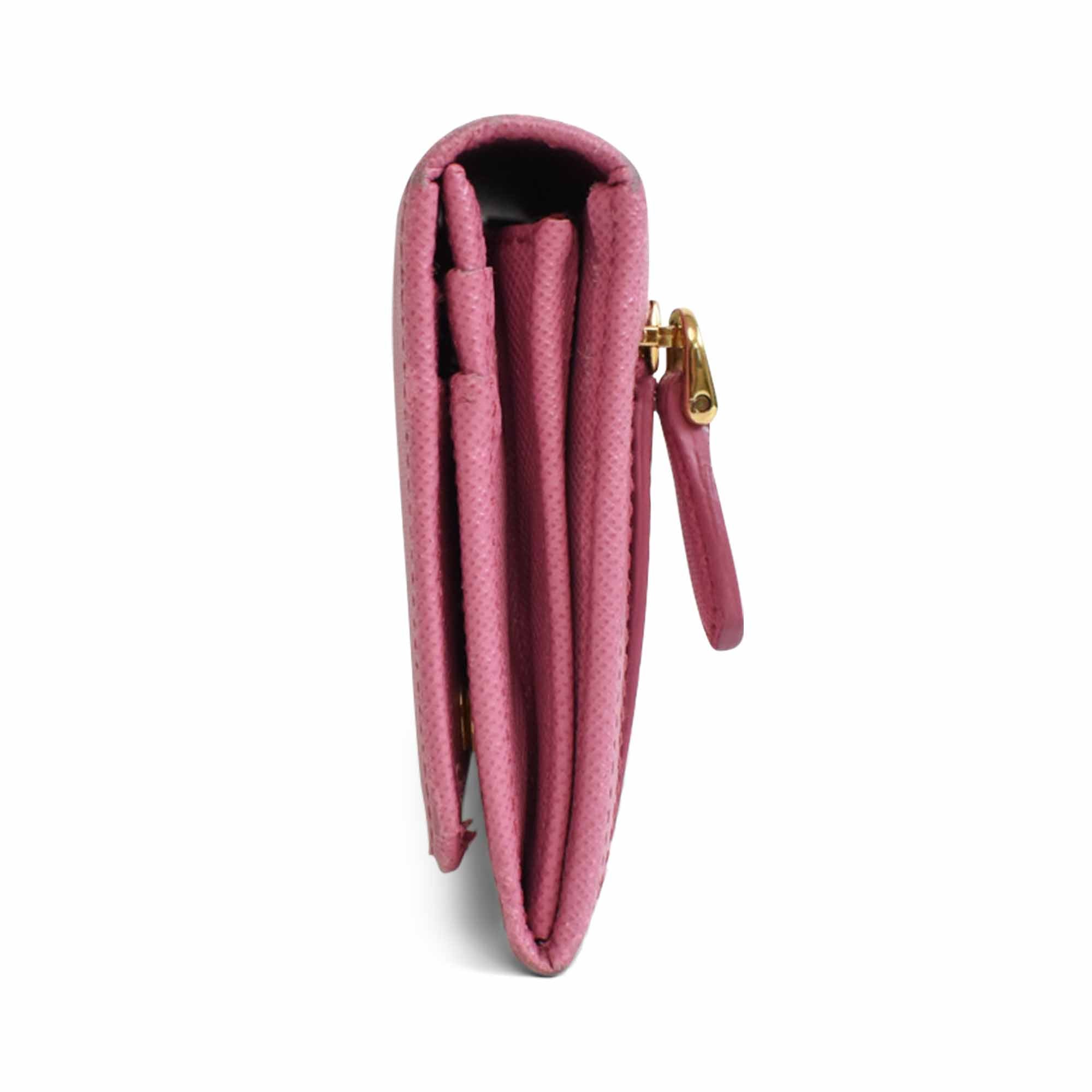 Prada Saffiano Long Wallet
