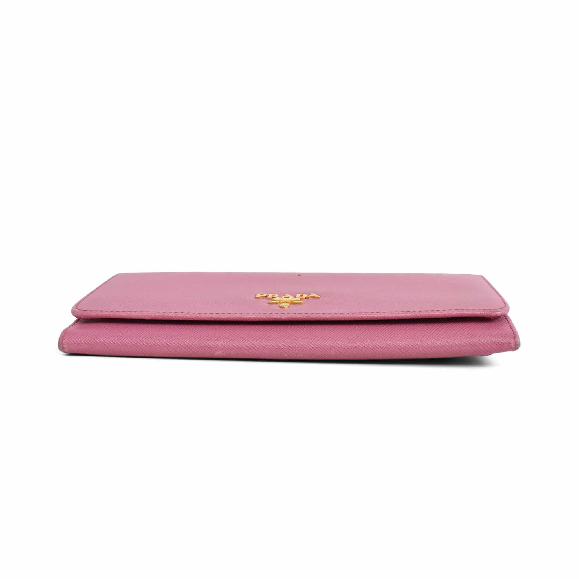 Prada Saffiano Long Wallet