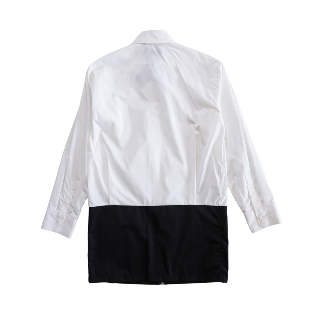 Prada 'Re-Nylon' Shirt Dress - Women's 38
