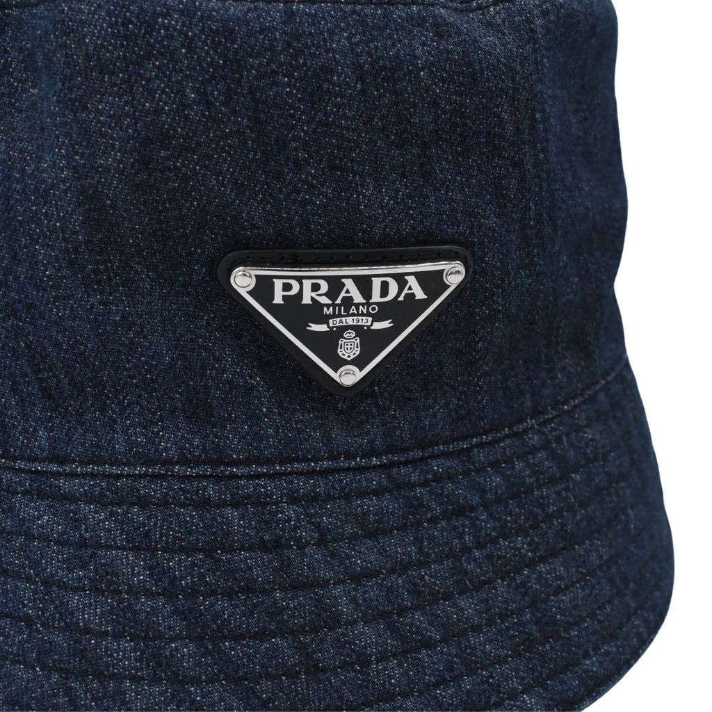 Prada Denim Bucket Hat