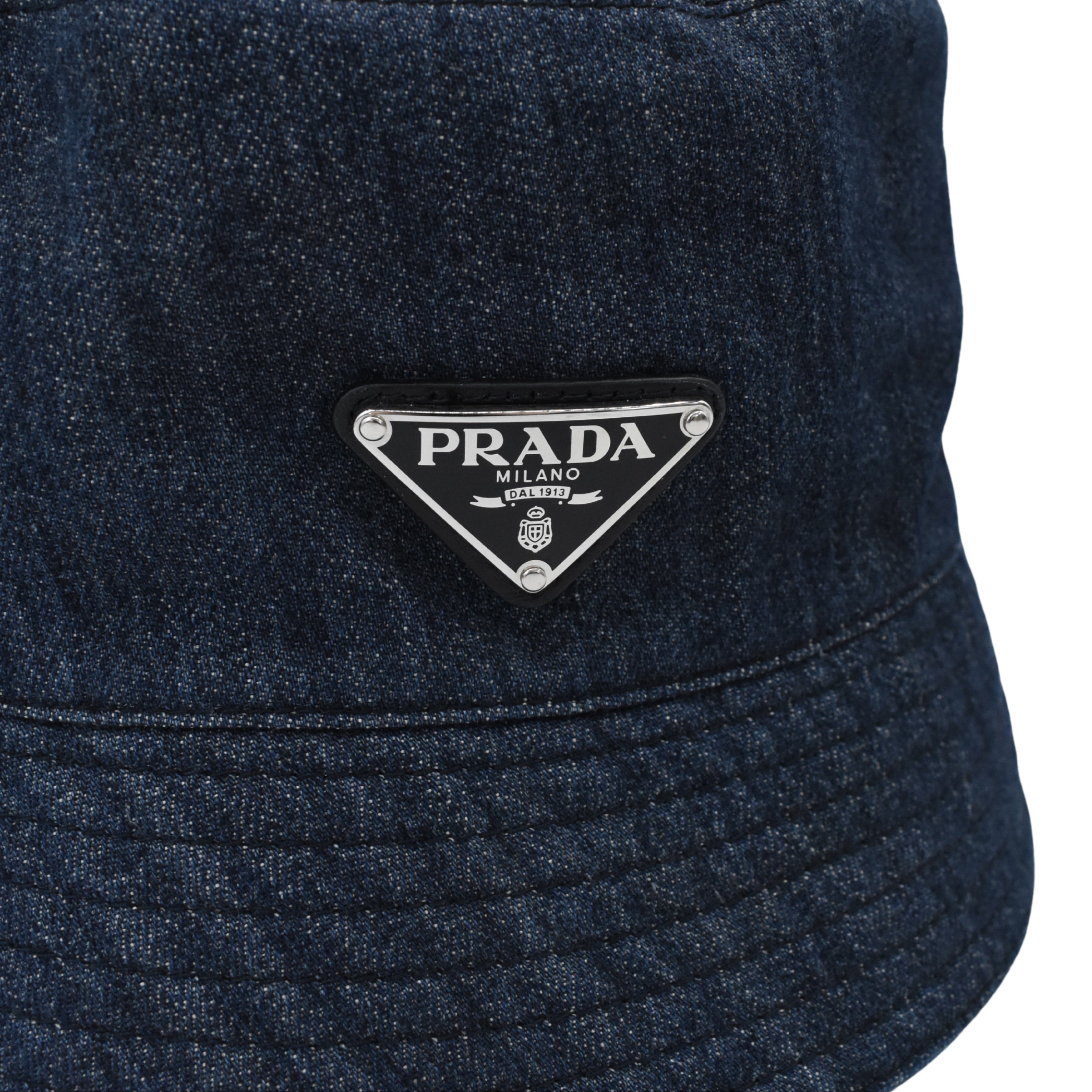 Prada Denim Bucket Hat