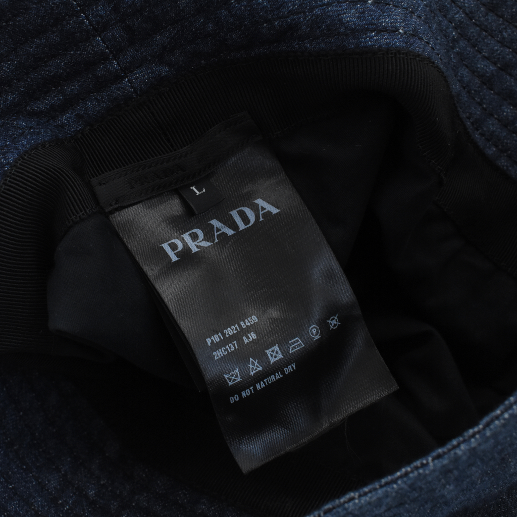 Prada Denim Bucket Hat
